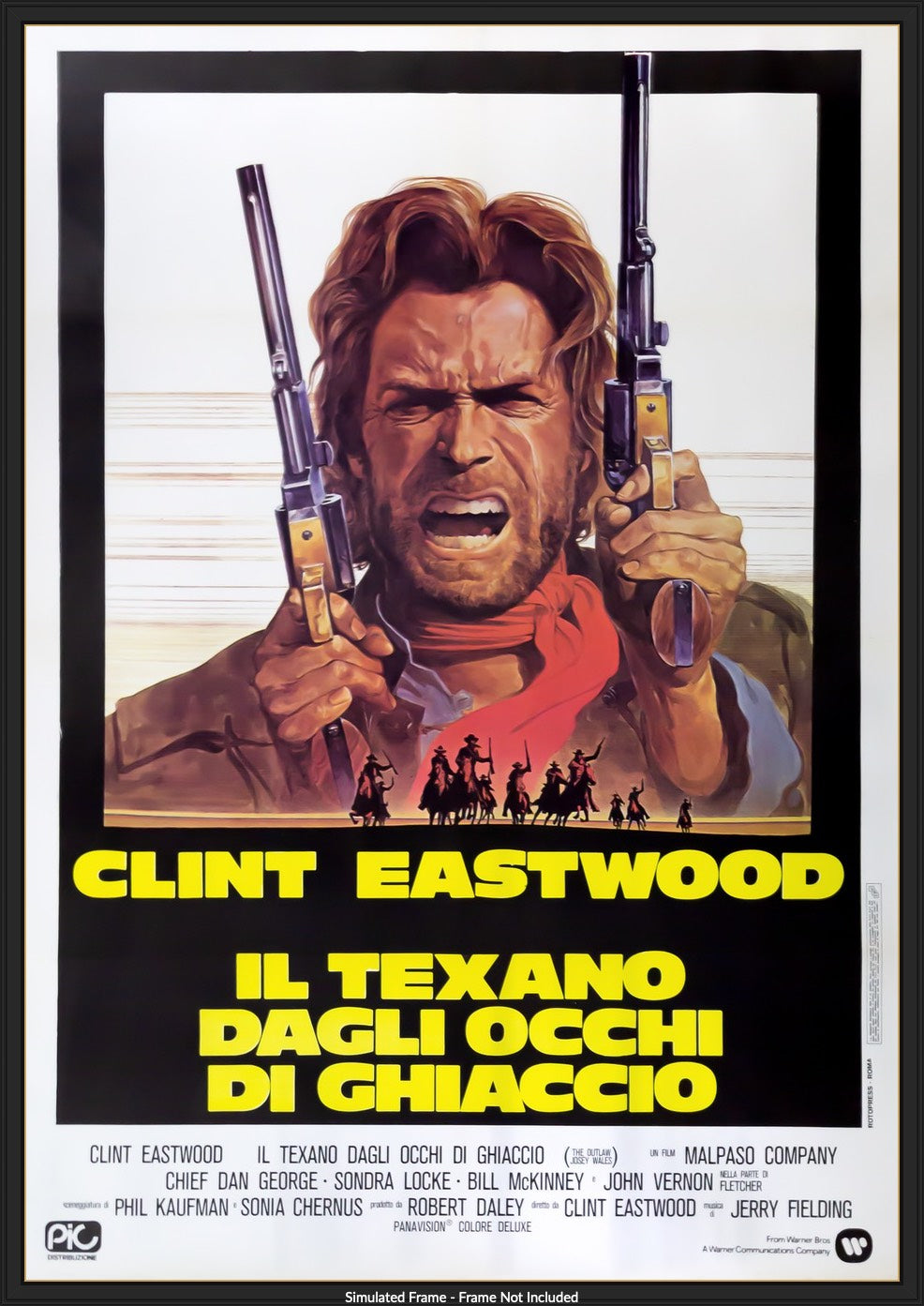 Outlaw Josey Wales (1976) original movie poster for sale at Originalfilmart