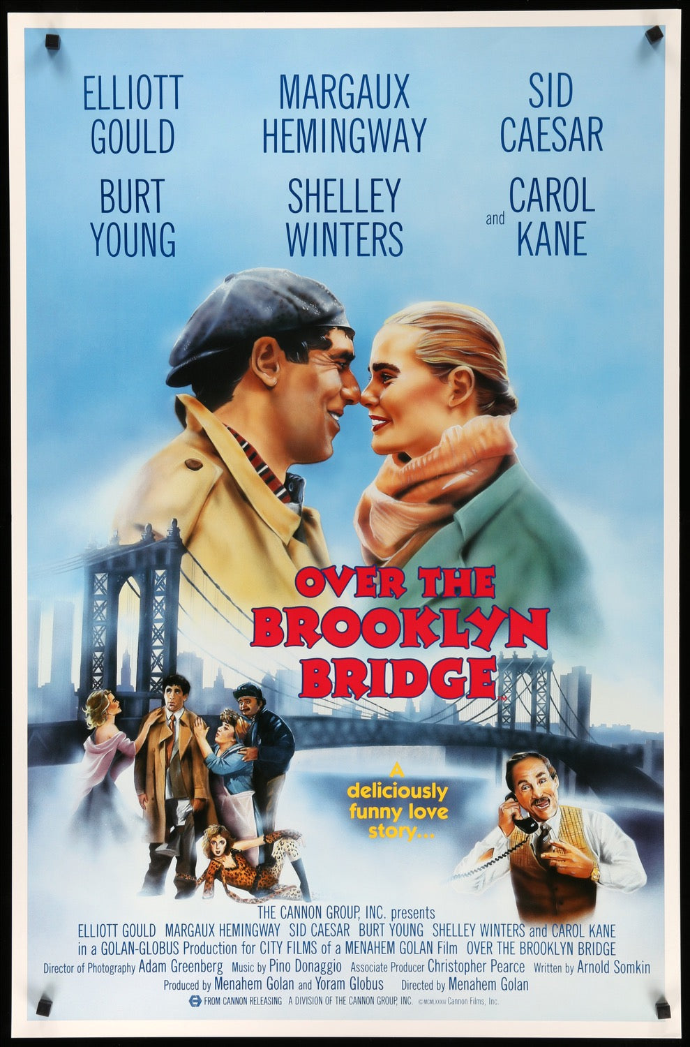 Over the Brooklyn Bridge (1984) original movie poster for sale at Originalfilmart