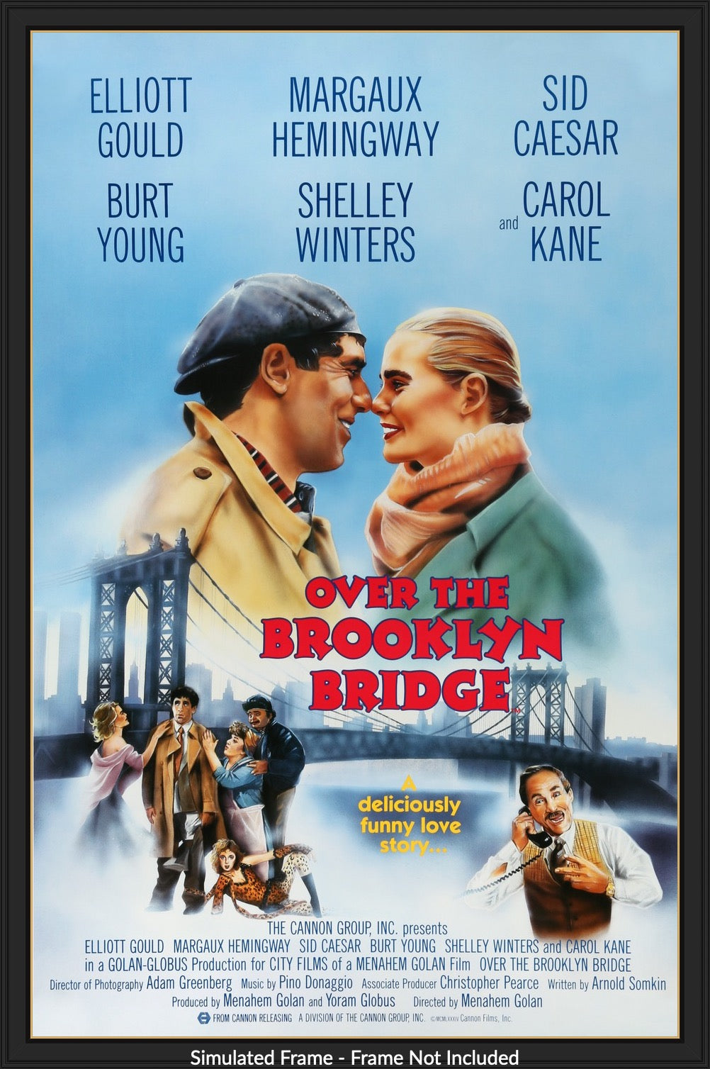 Over the Brooklyn Bridge (1984) original movie poster for sale at Originalfilmart