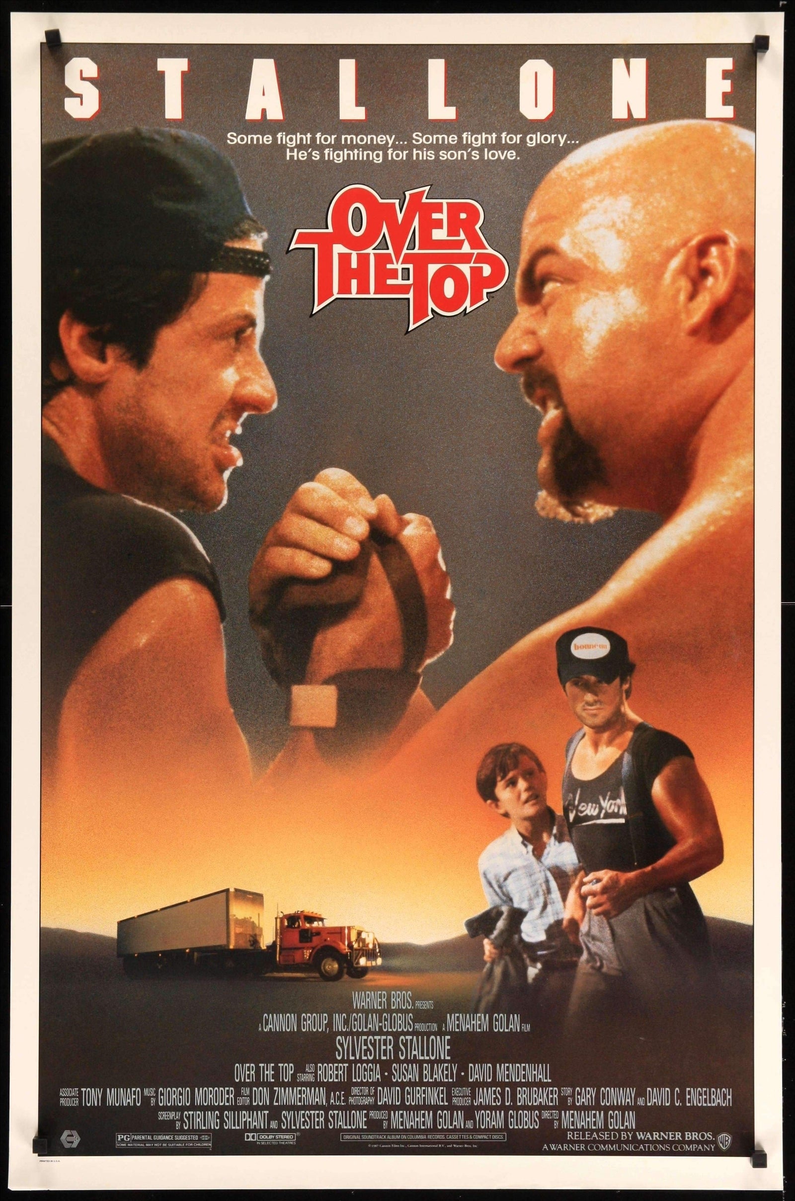 Over the Top (1987) original movie poster for sale at Originalfilmart