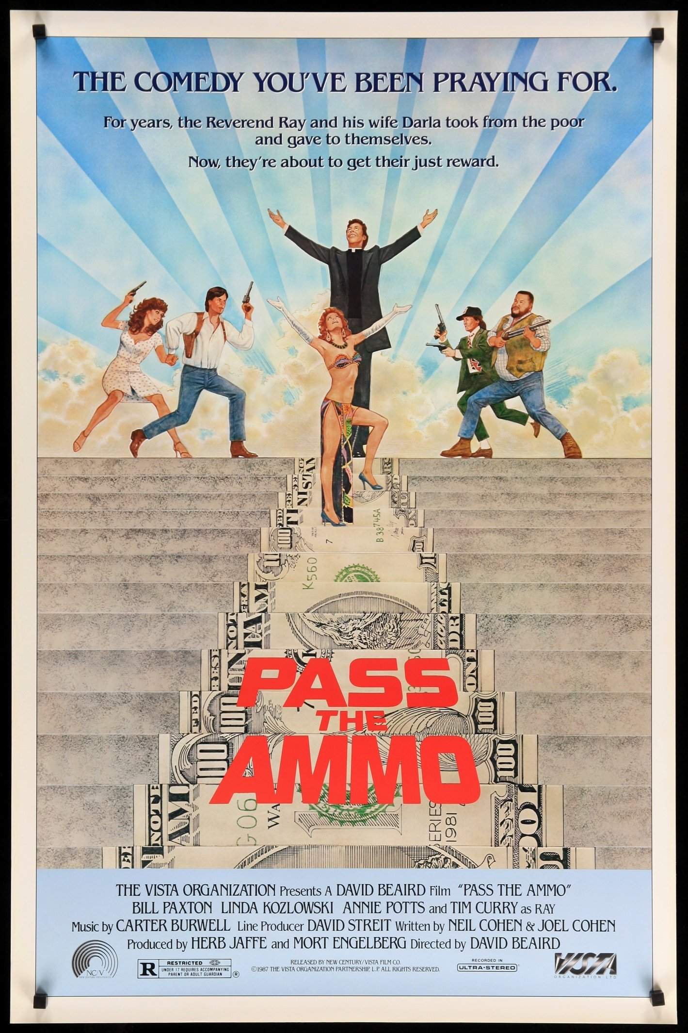 Pass the Ammo (1988) original movie poster for sale at Originalfilmart