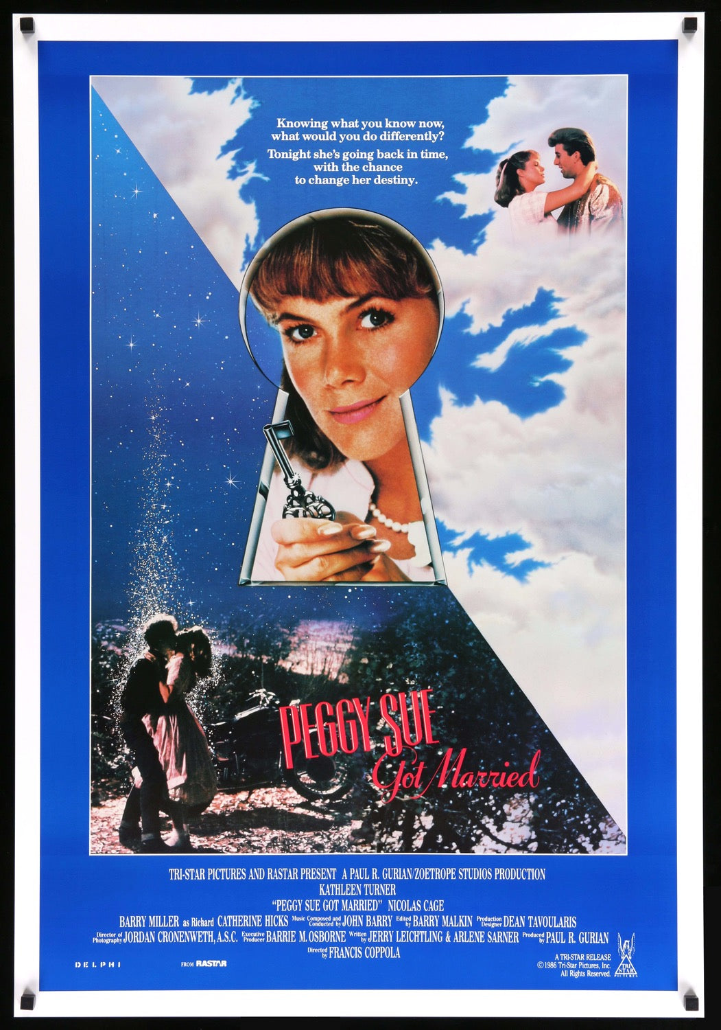 Peggy Sue Got Married (1986) original movie poster for sale at Originalfilmart