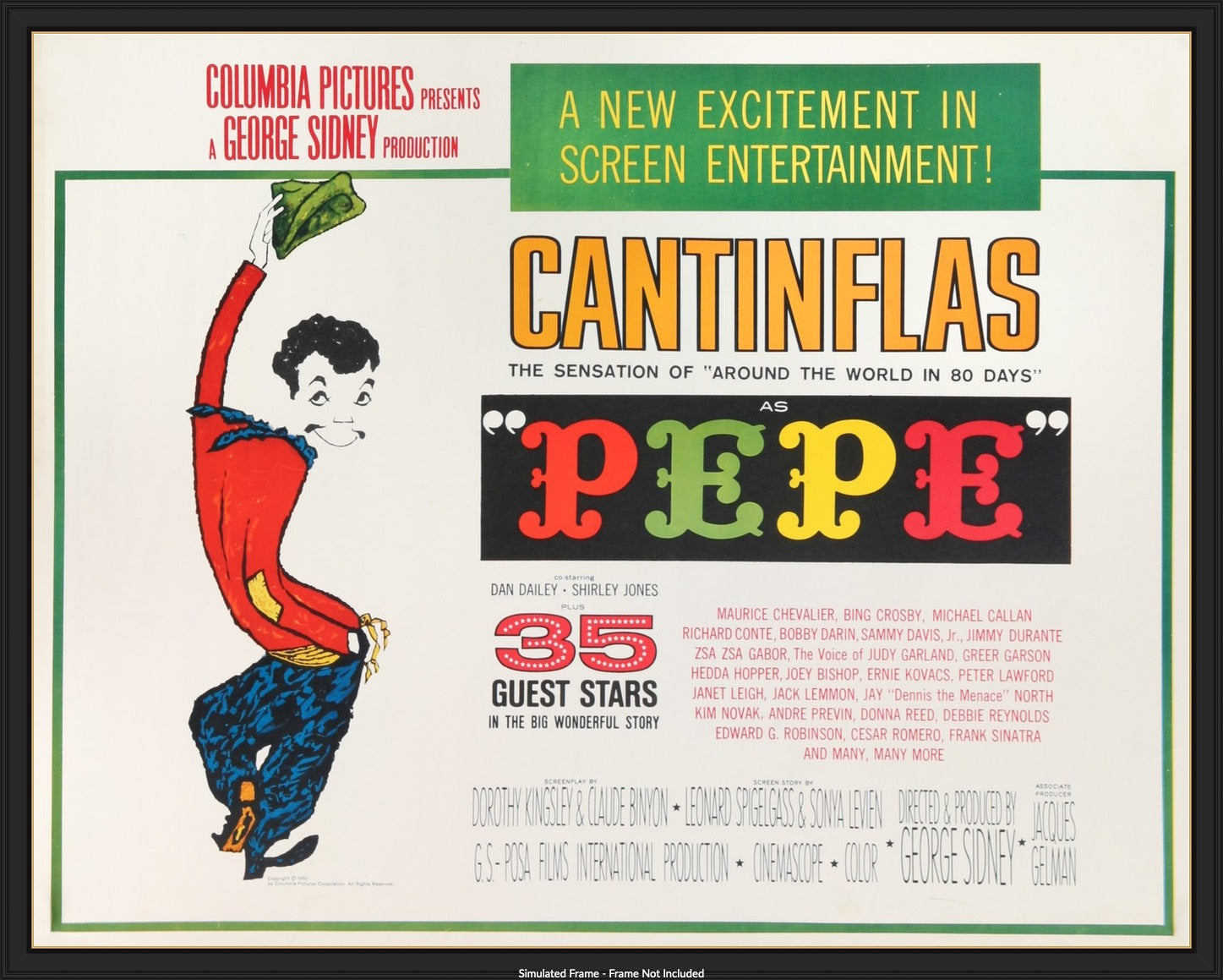 Pepe (1960) original movie poster for sale at Originalfilmart