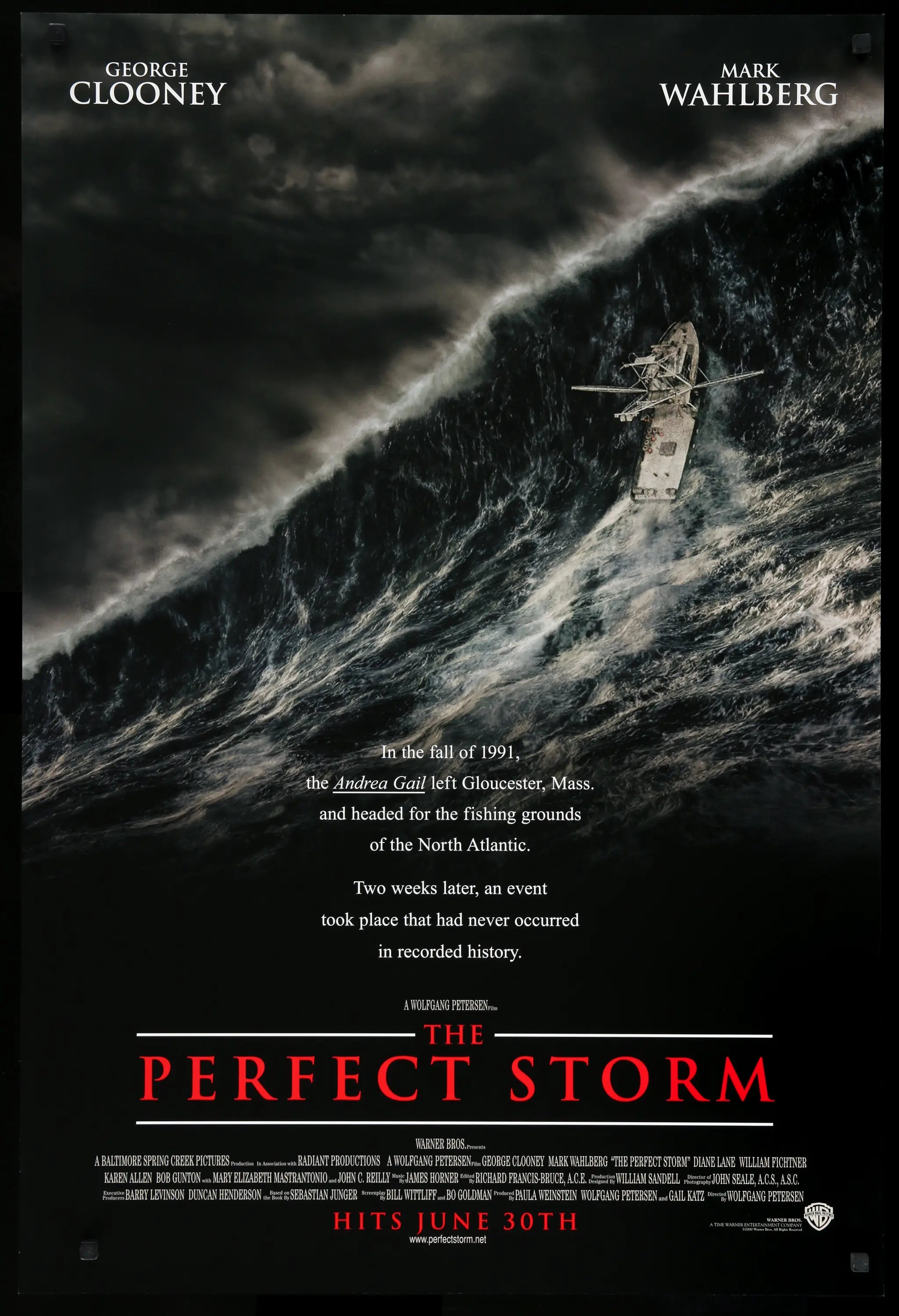 Perfect Storm (2000) original movie poster for sale at Originalfilmart