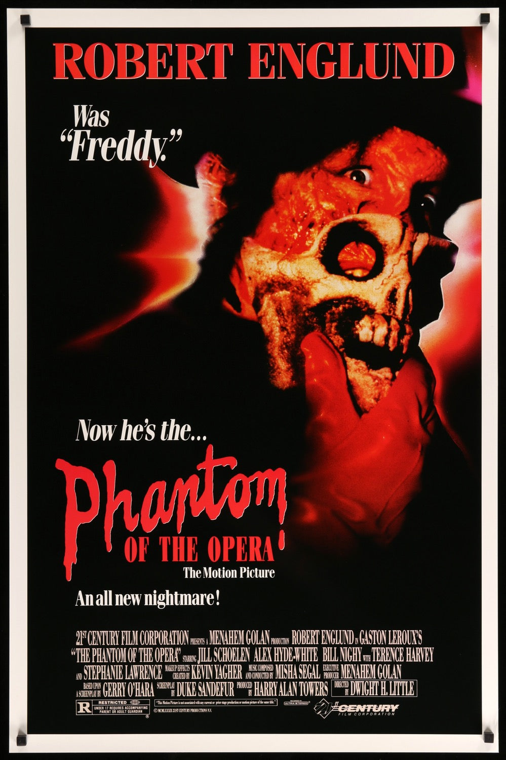 Phantom of the Opera (1989) original movie poster for sale at Originalfilmart