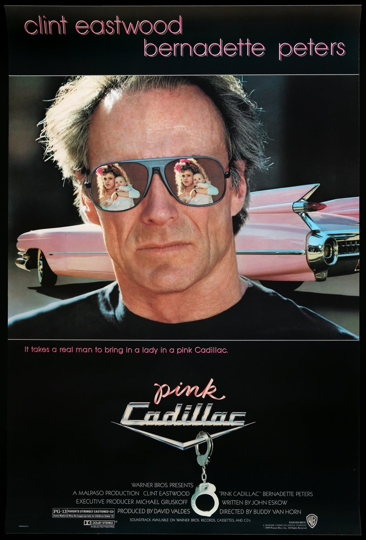 Pink Cadillac (1989) original movie poster for sale at Originalfilmart