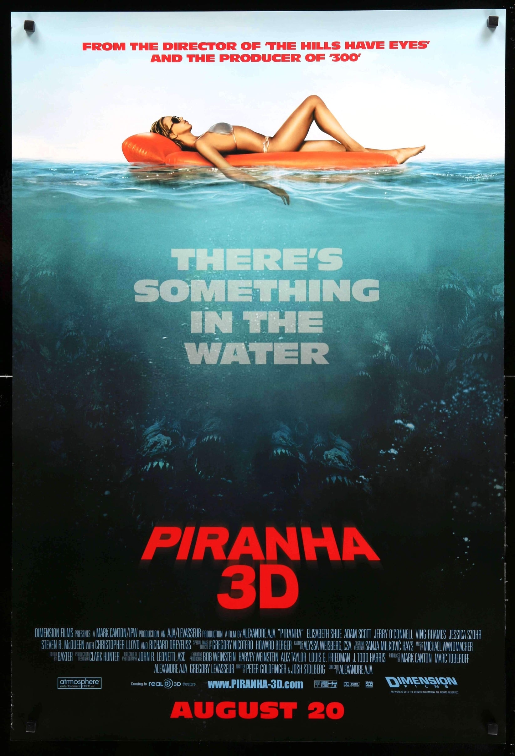 Piranha 3D (2010) original movie poster for sale at Originalfilmart