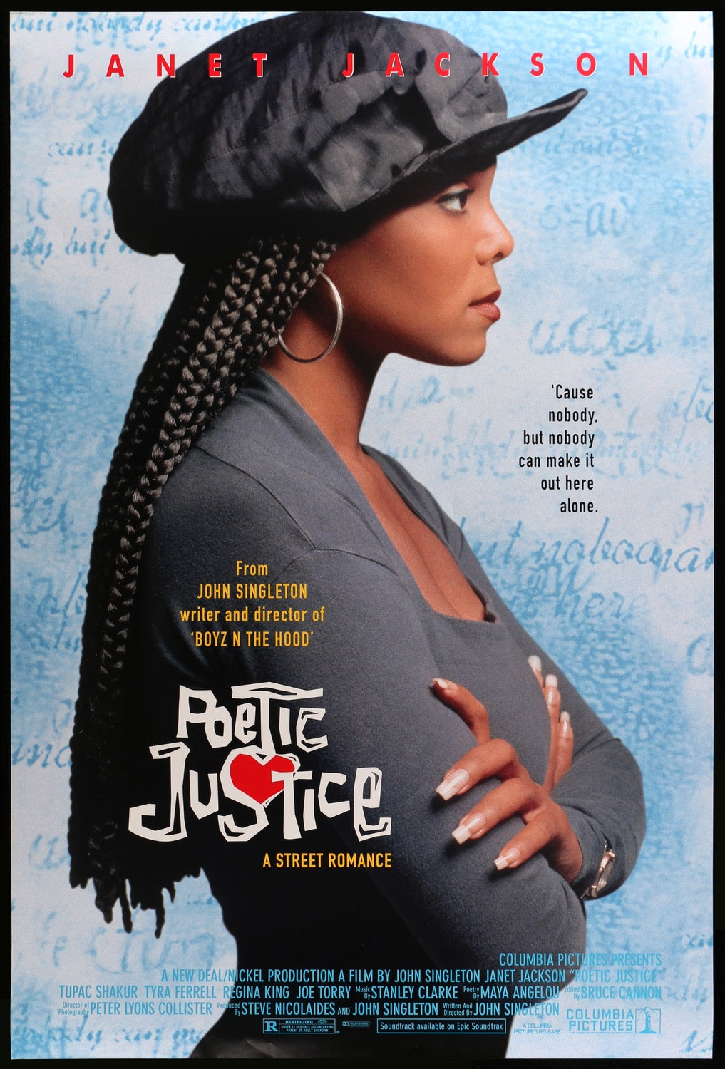 Poetic Justice (1993) original movie poster for sale at Originalfilmart
