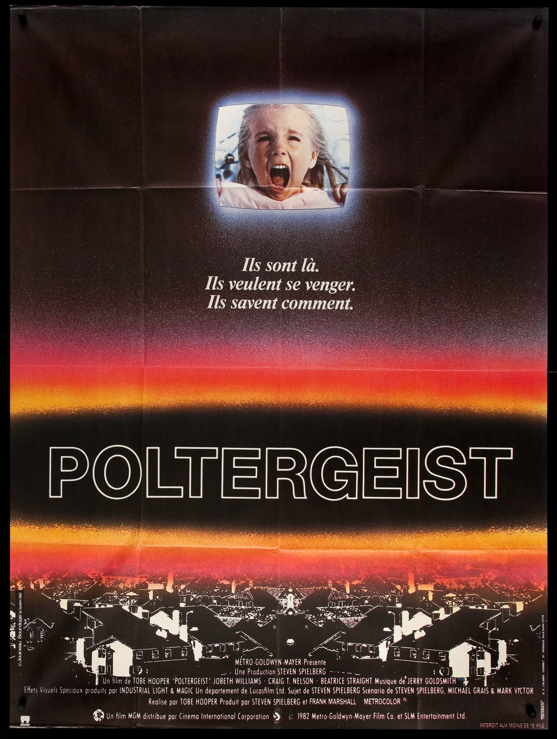 Poltergeist (1982) original movie poster for sale at Originalfilmart