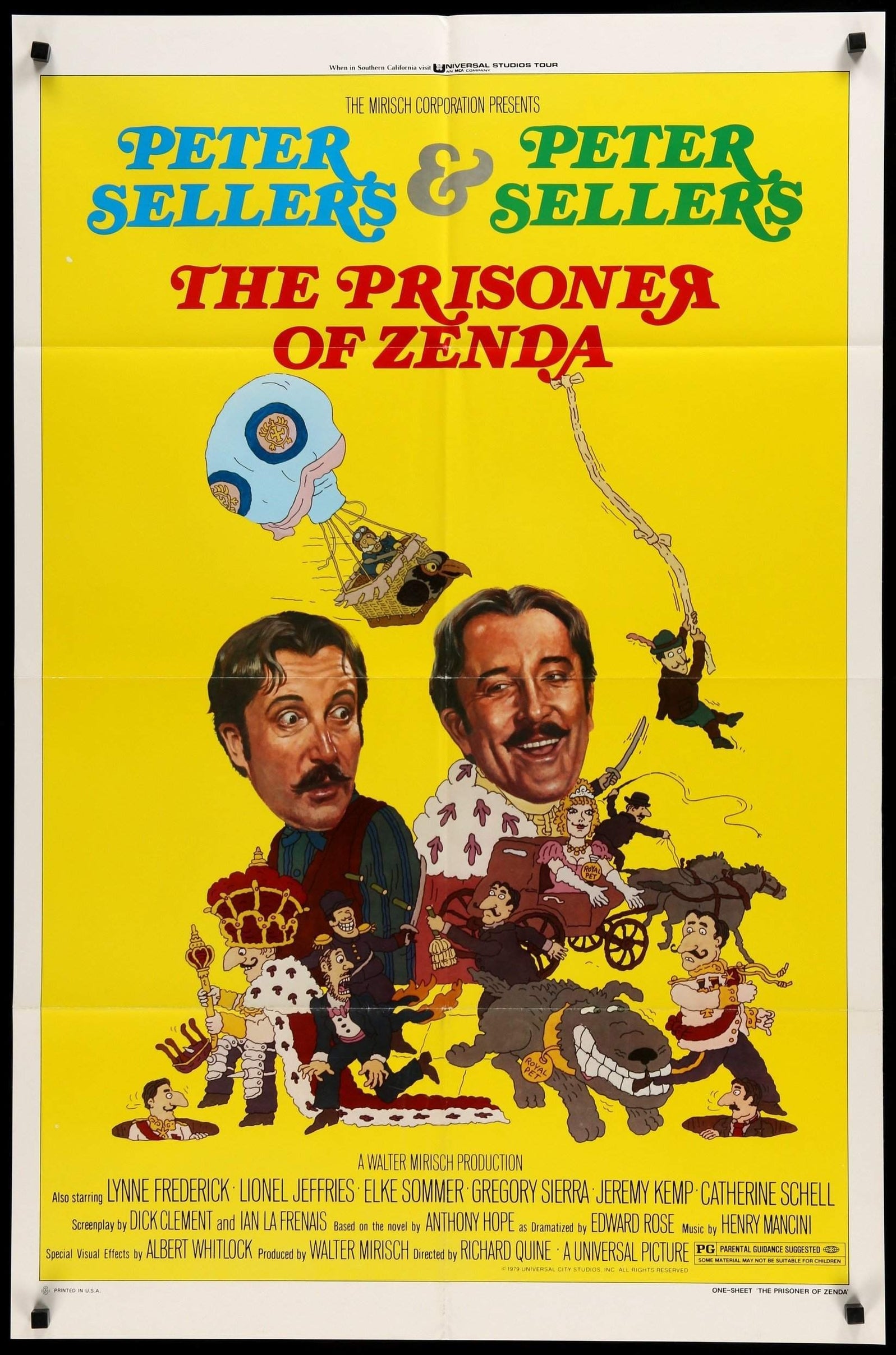 Prisoner of Zenda (1979) original movie poster for sale at Originalfilmart