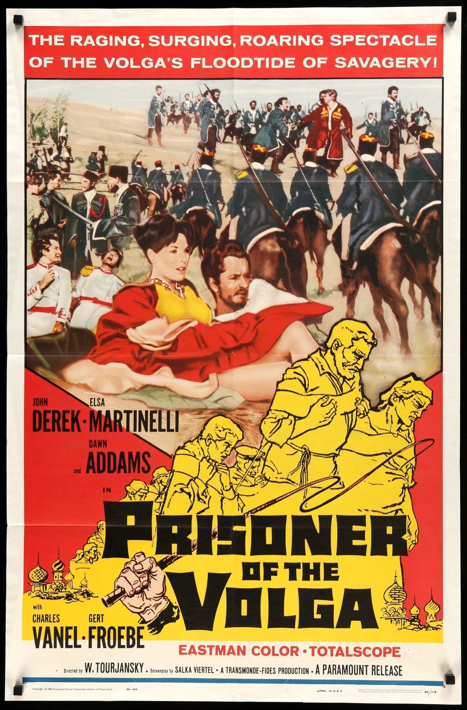 Prisoner of the Volga (1959) original movie poster for sale at Originalfilmart