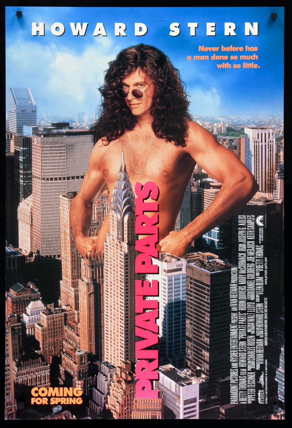 Private Parts (1996) original movie poster for sale at Originalfilmart