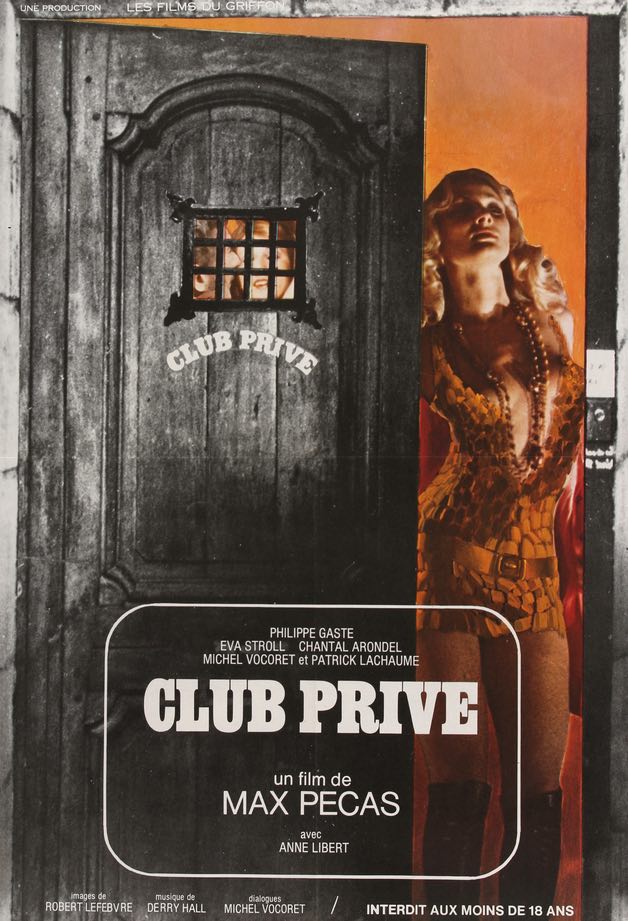 Private Club (1974) original movie poster for sale at Originalfilmart