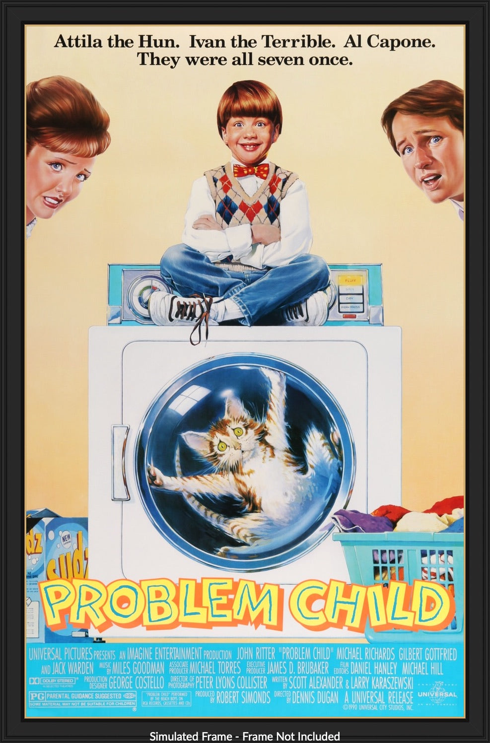 Problem Child (1990) original movie poster for sale at Originalfilmart