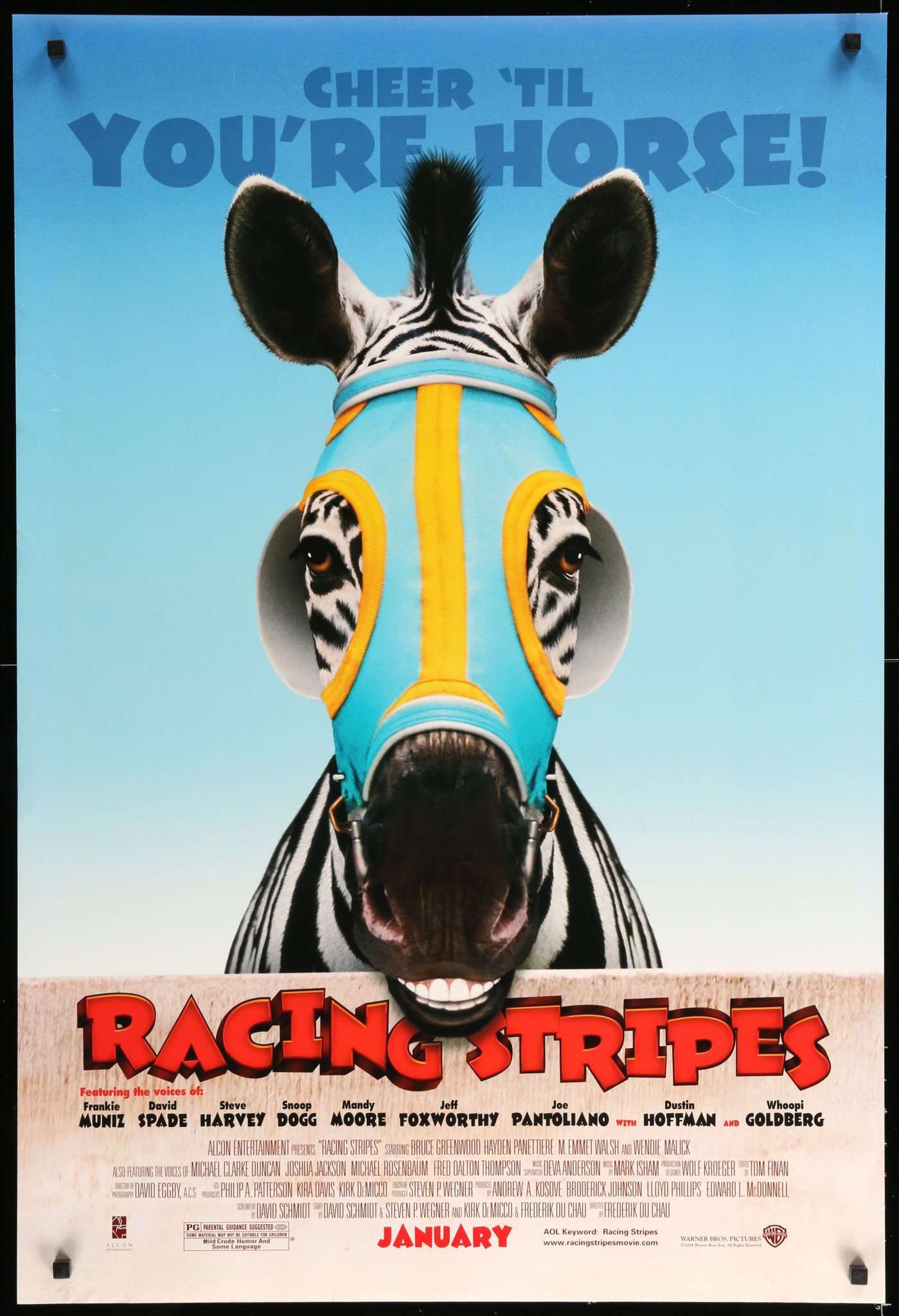 Racing Stripes (2005) original movie poster for sale at Originalfilmart