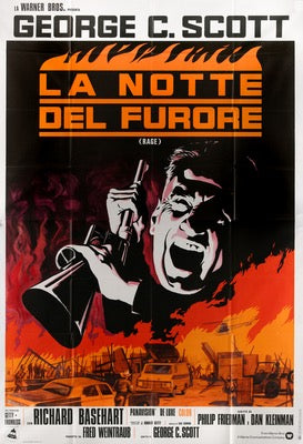 Rage (1972) original movie poster for sale at Originalfilmart