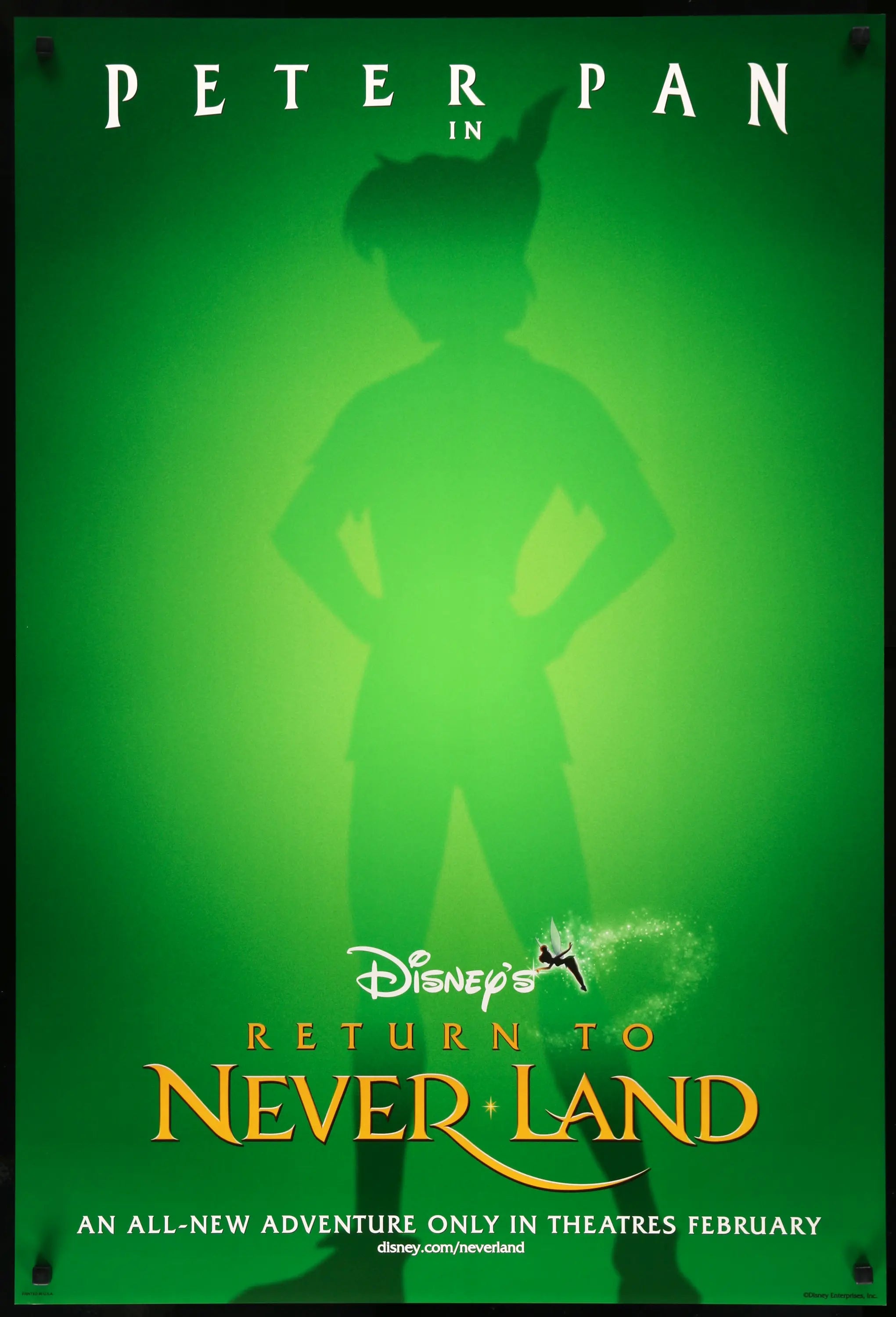 Return to Neverland (2002) original movie poster for sale at Originalfilmart