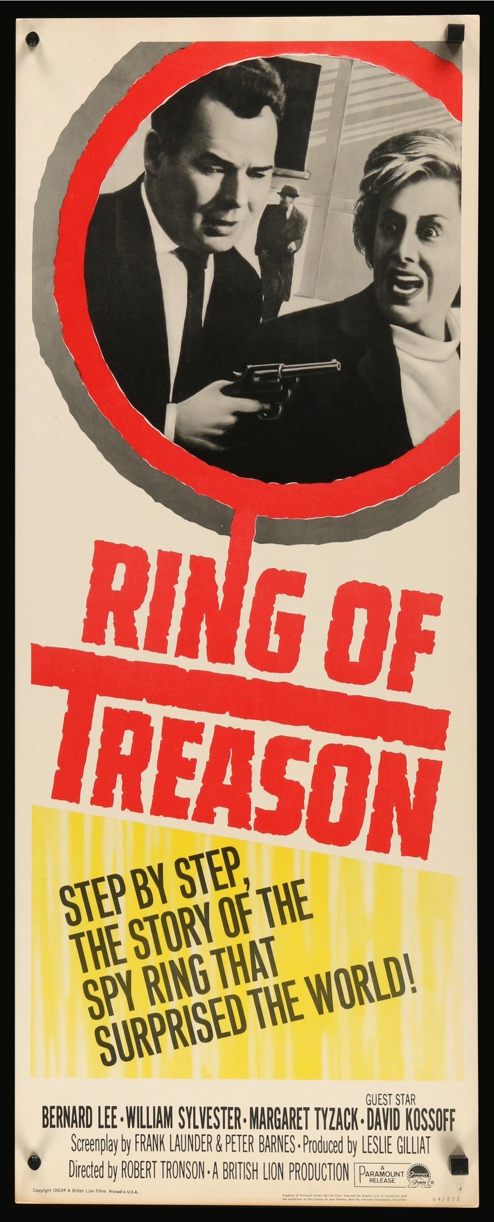 Ring of Treason (1964) original movie poster for sale at Originalfilmart