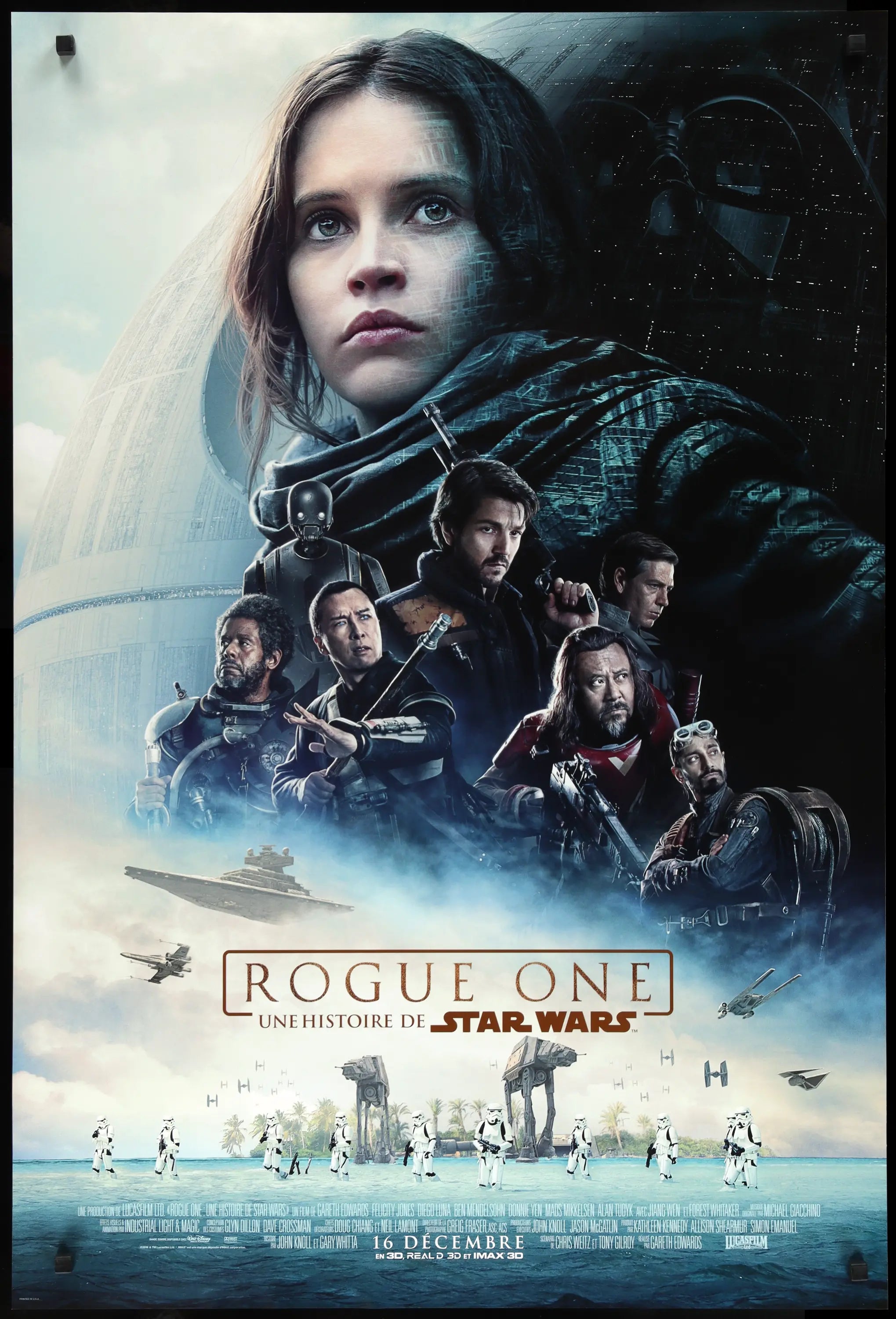 Rogue One: A Star Wars Story (2016) original movie poster for sale at Originalfilmart