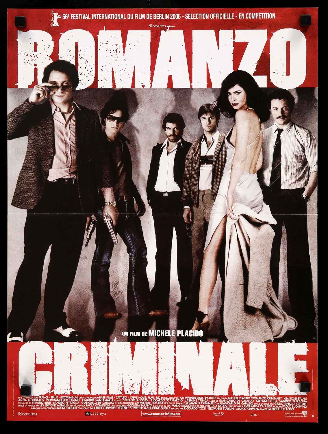 Romanzo Criminale (2005) original movie poster for sale at Originalfilmart
