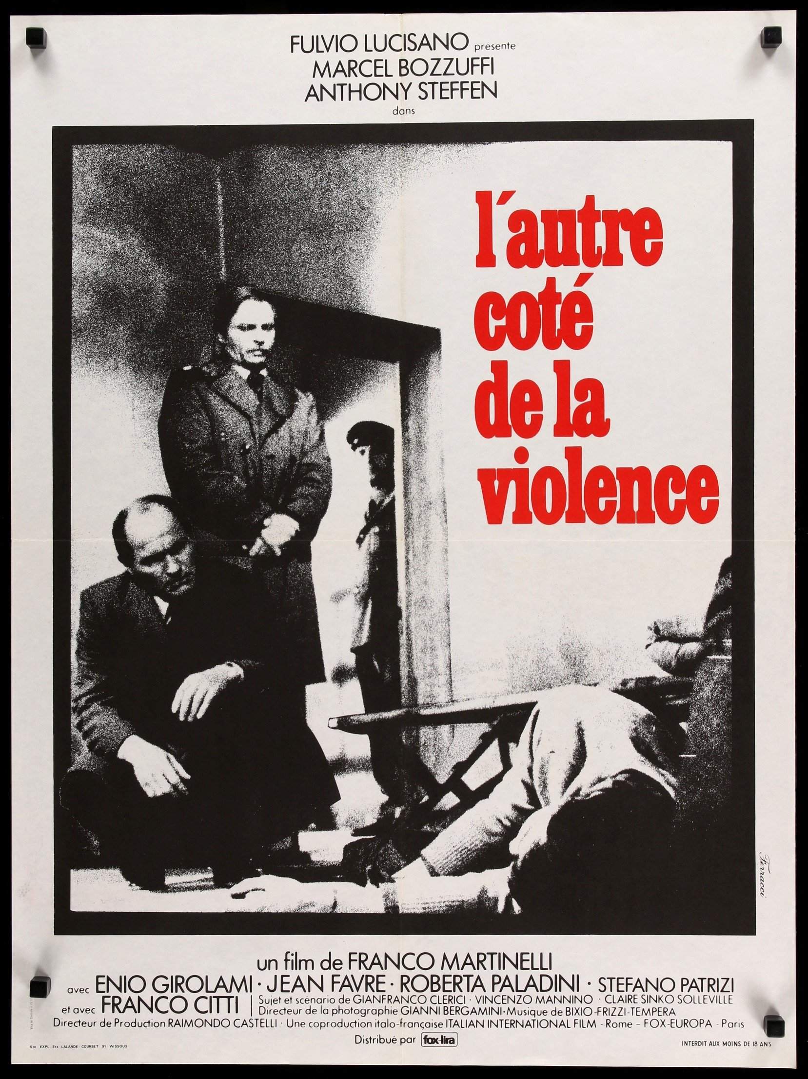 Rome: The Other Side of Violence (1976) original movie poster for sale at Originalfilmart