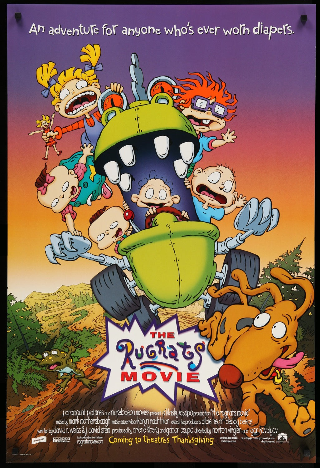 Rugrats Movie (1998) original movie poster for sale at Originalfilmart