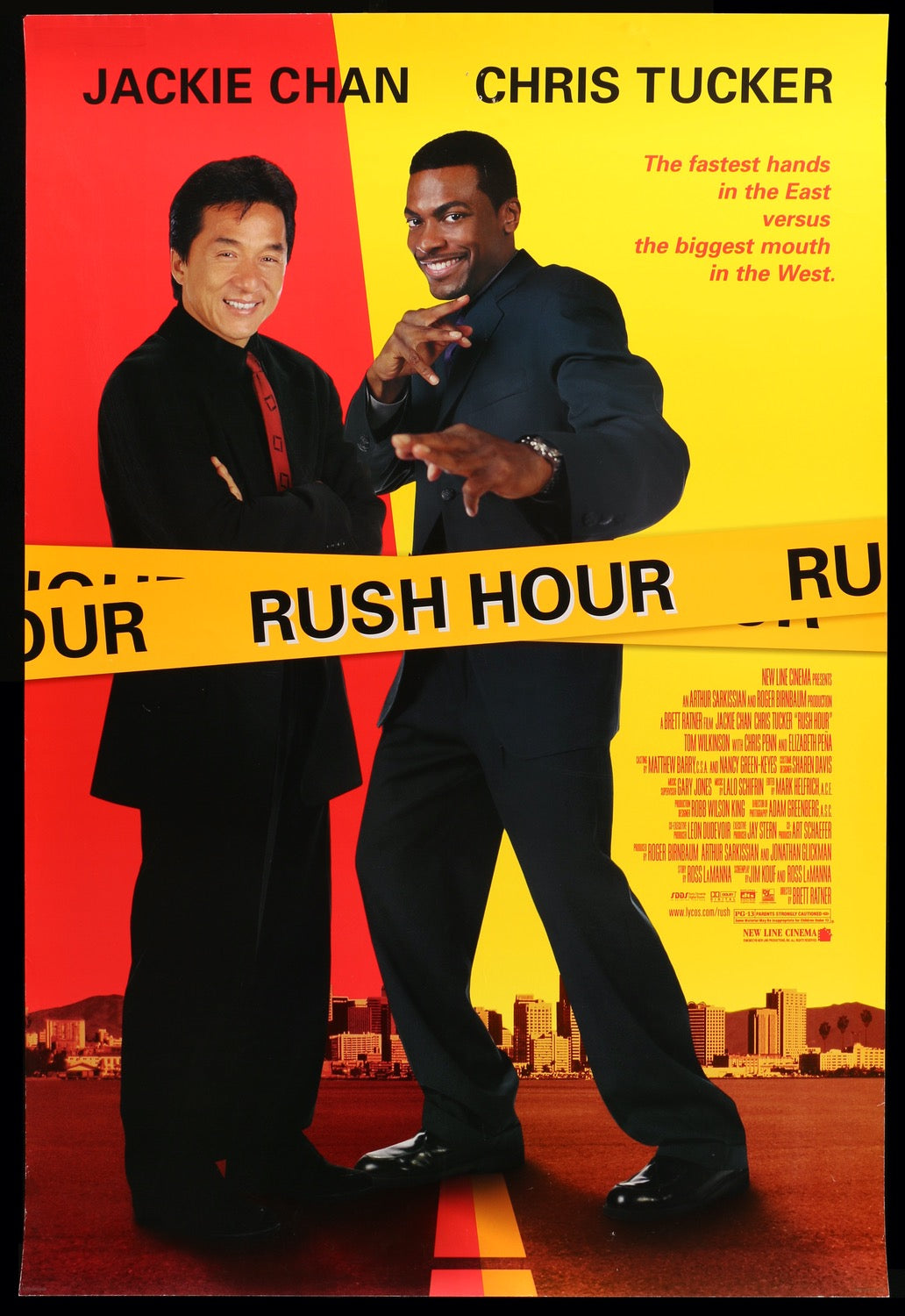 Rush Hour (1998) original movie poster for sale at Originalfilmart
