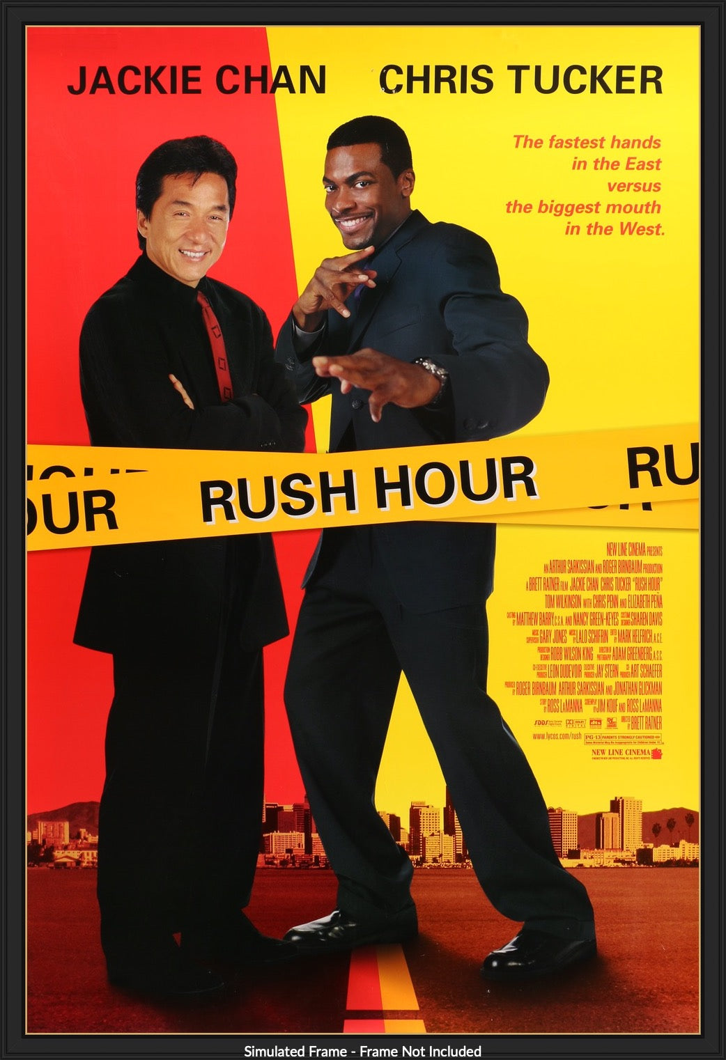 Rush Hour (1998) original movie poster for sale at Originalfilmart