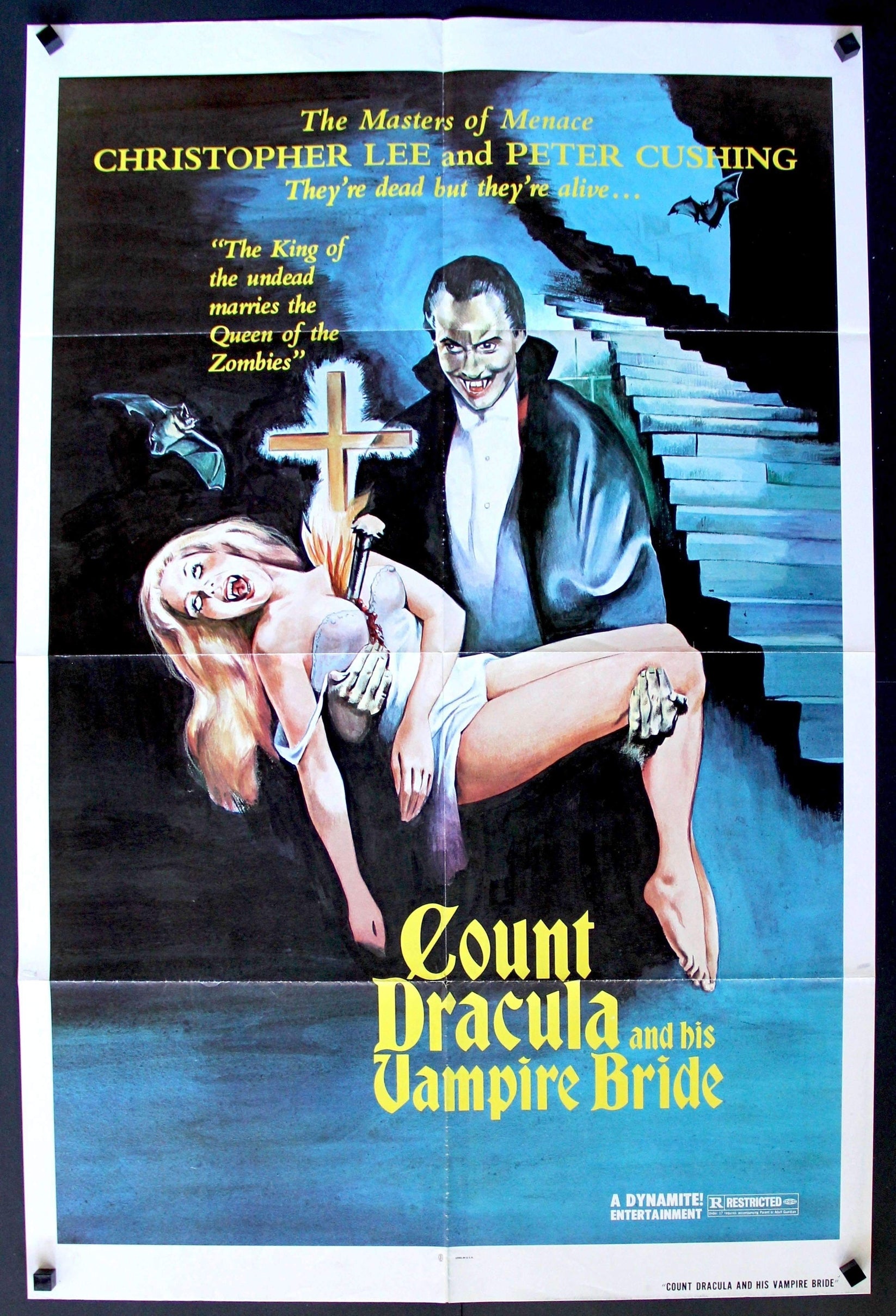 Satanic Rites of Dracula (1973) original movie poster for sale at Originalfilmart