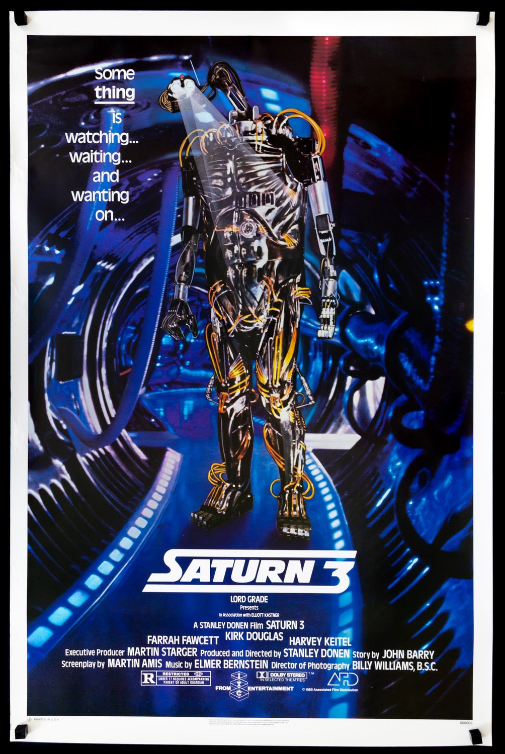 Saturn 3 (1980) original movie poster for sale at Originalfilmart