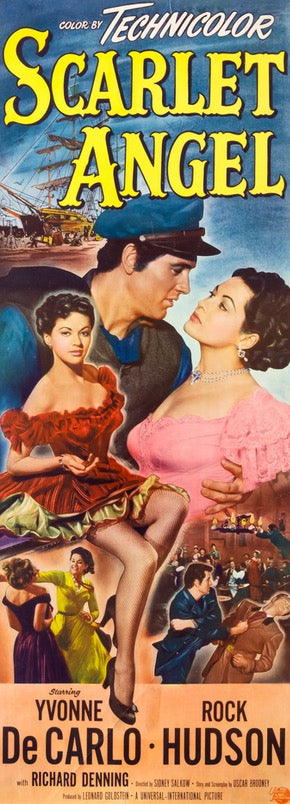 Scarlet Angel (1952) original movie poster for sale at Originalfilmart