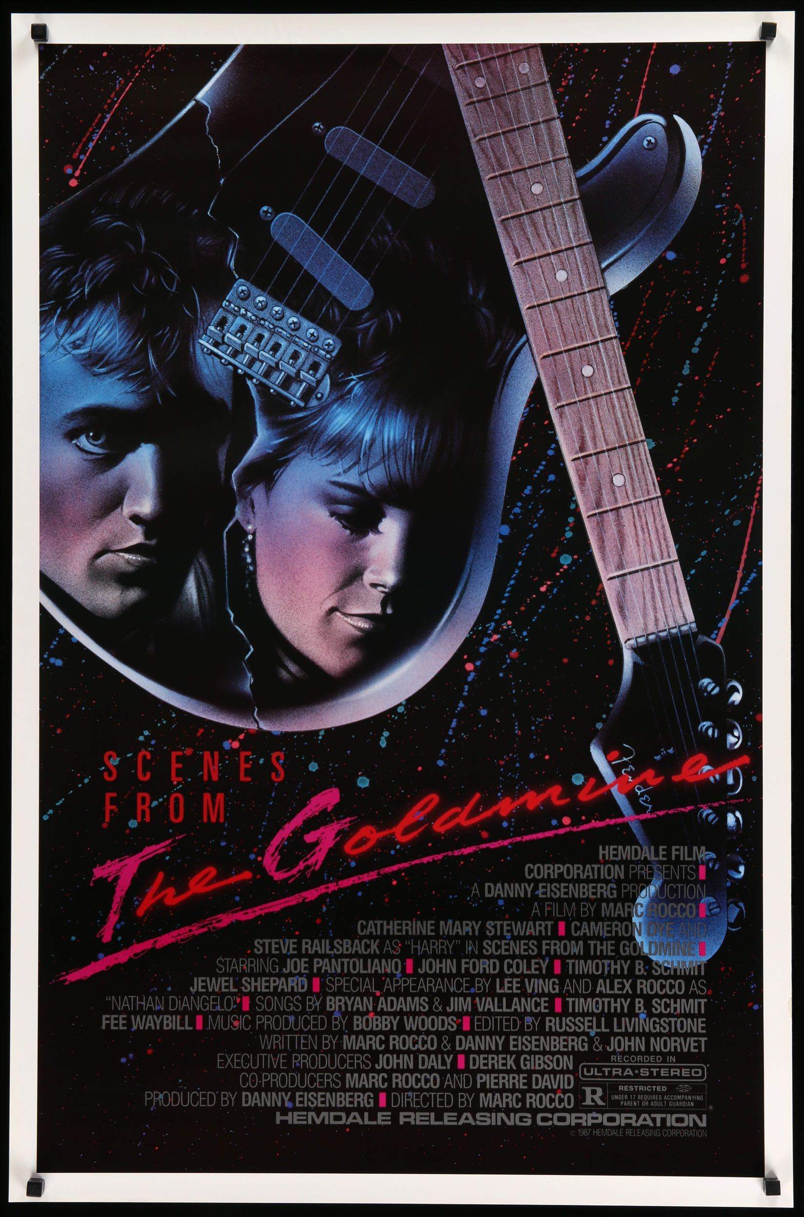 Scenes from the Goldmine (1987) original movie poster for sale at Originalfilmart