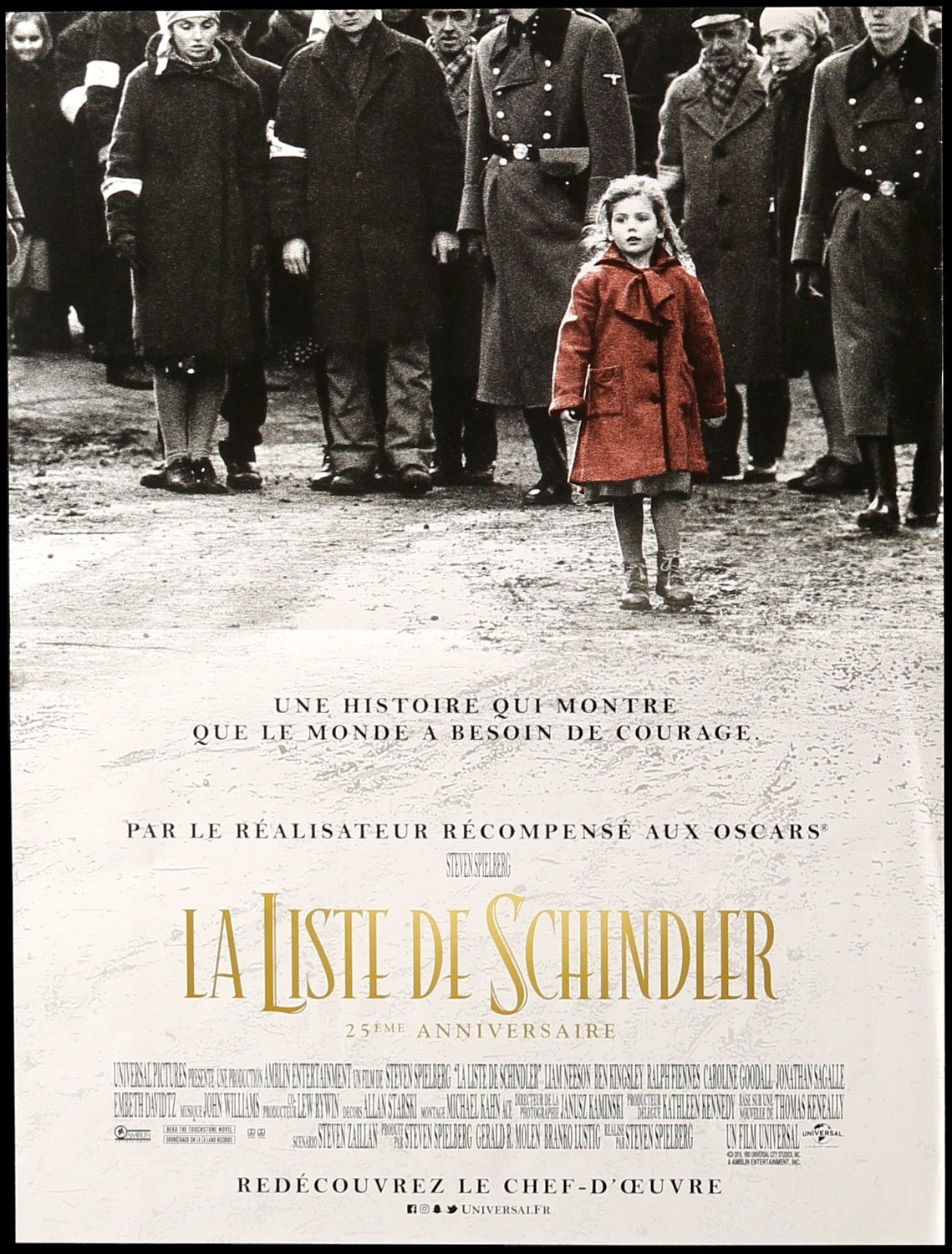 Schindler's List (1993) original movie poster for sale at Originalfilmart