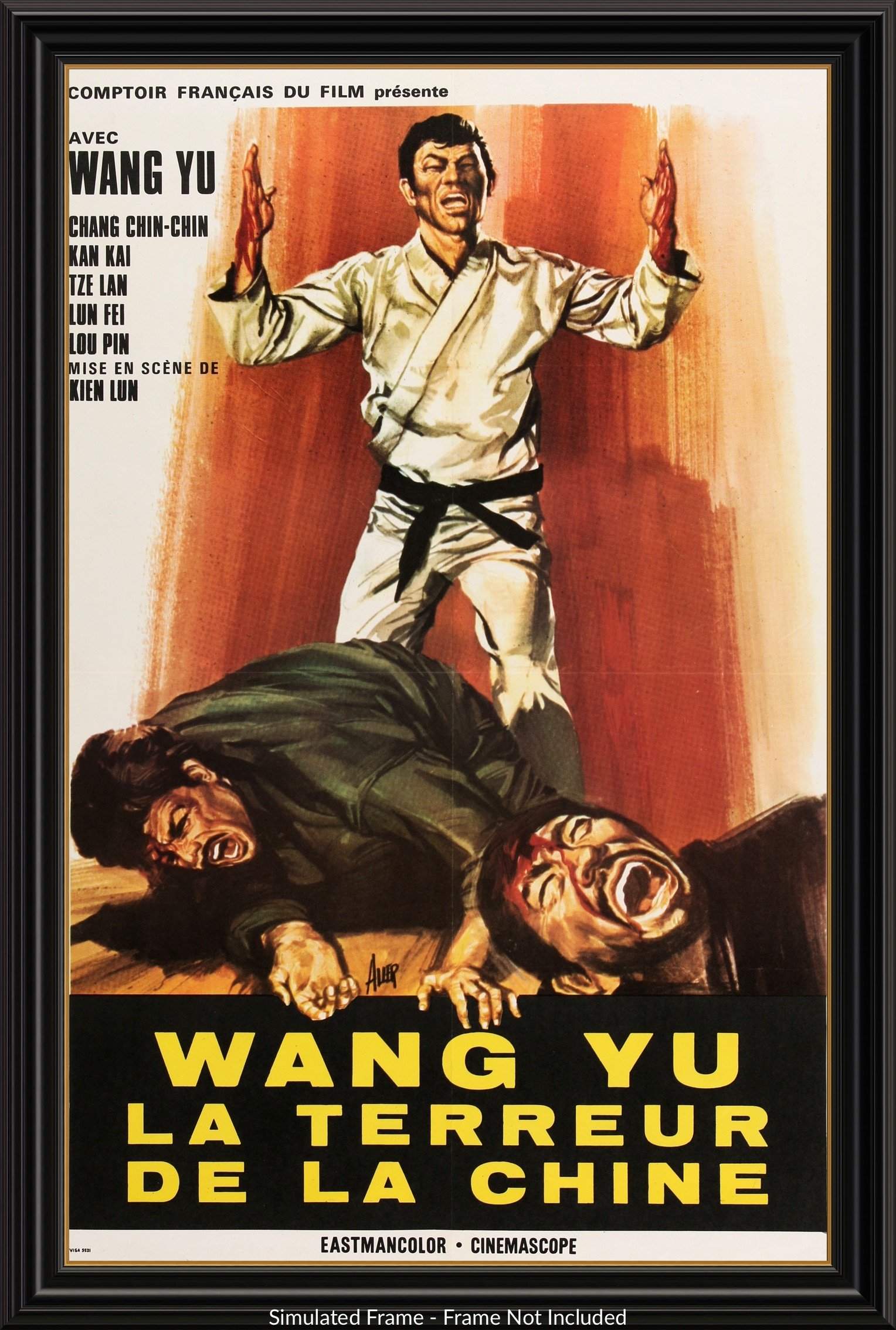 Wang Yu: Ten Fingers of Steel (1973) original movie poster for sale at Originalfilmart