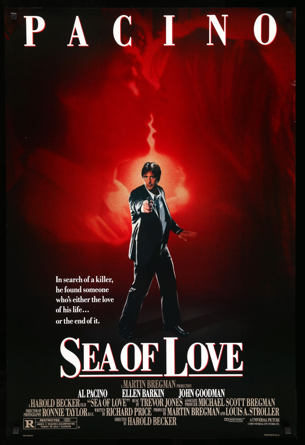 Sea of Love (1989) original movie poster for sale at Originalfilmart