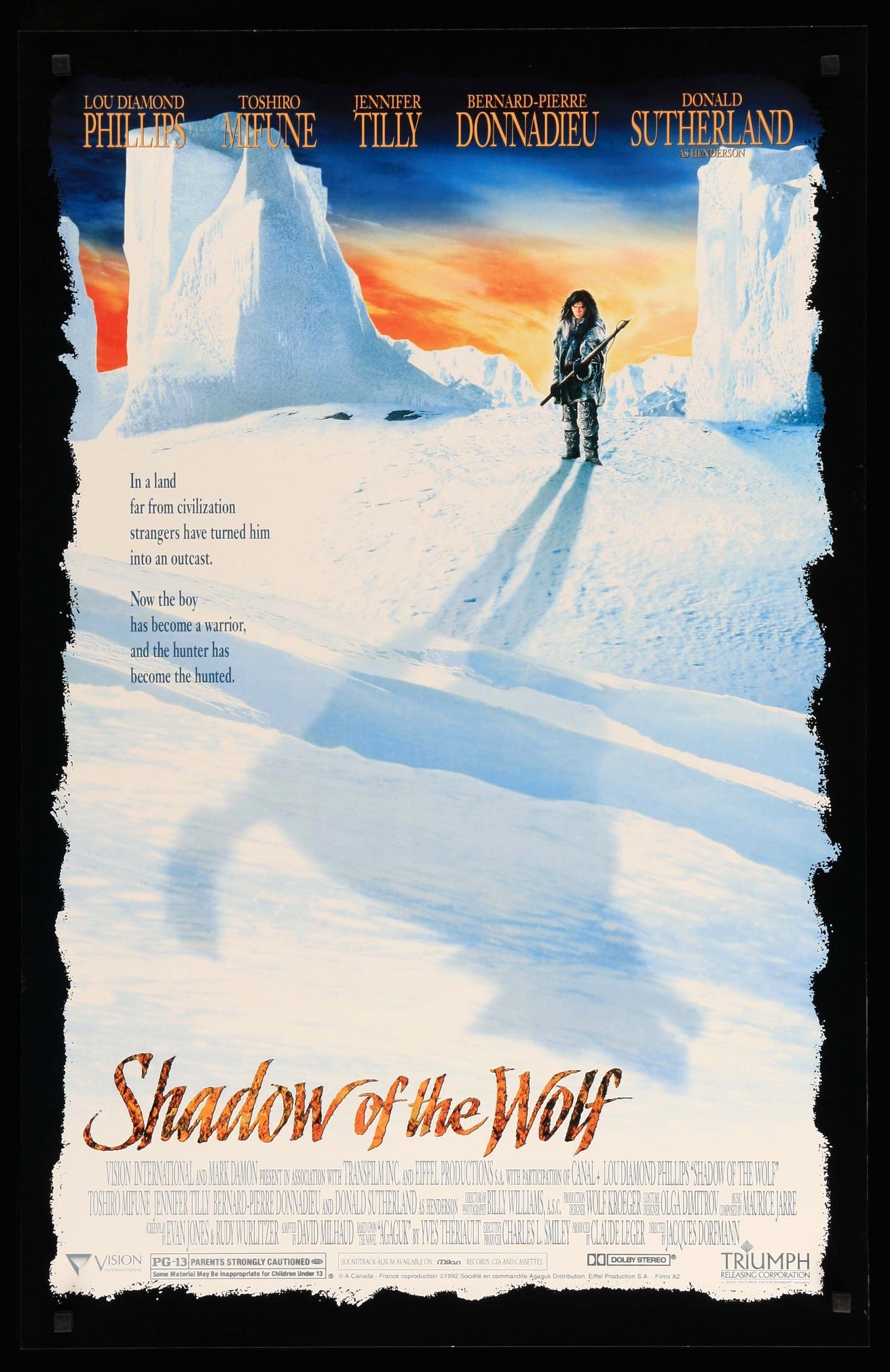 Shadow of the Wolf (1992) original movie poster for sale at Originalfilmart
