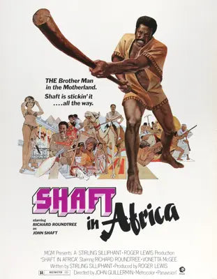 Shaft in Africa (1973) original movie poster for sale at Originalfilmart