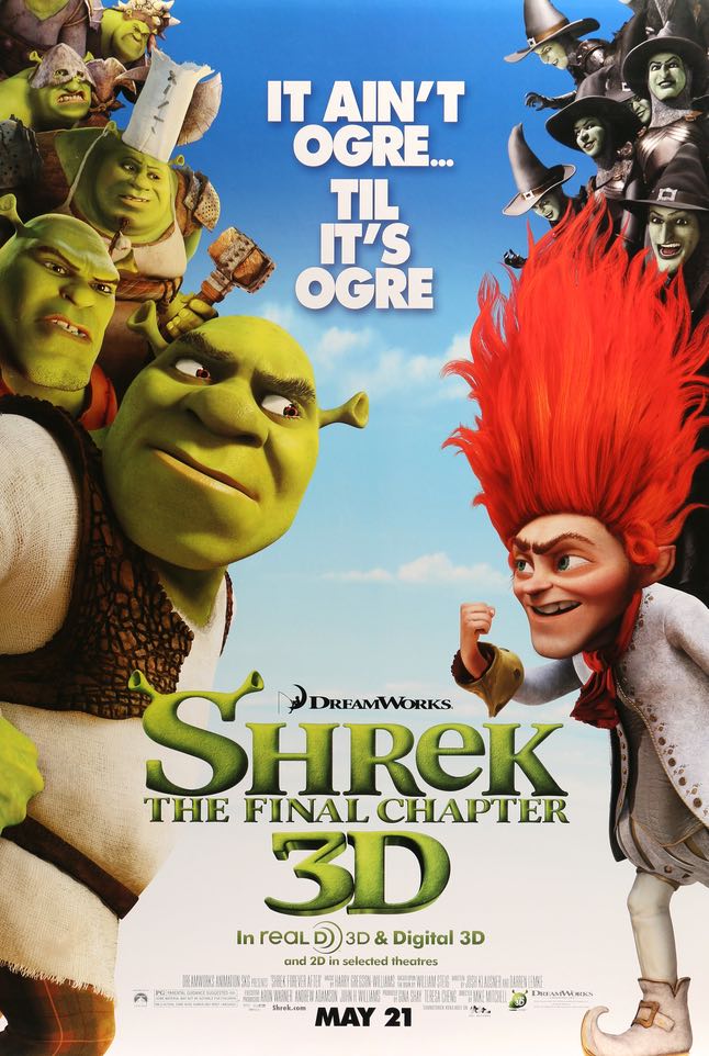 Shrek Forever After (2010) original movie poster for sale at Originalfilmart