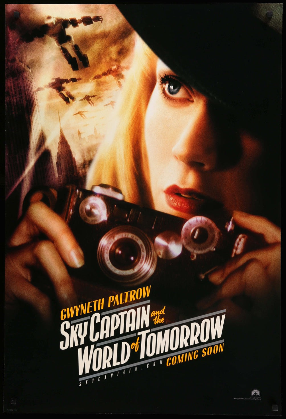 Sky Captain and the World of Tomorrow (2004) original movie poster for sale at Originalfilmart