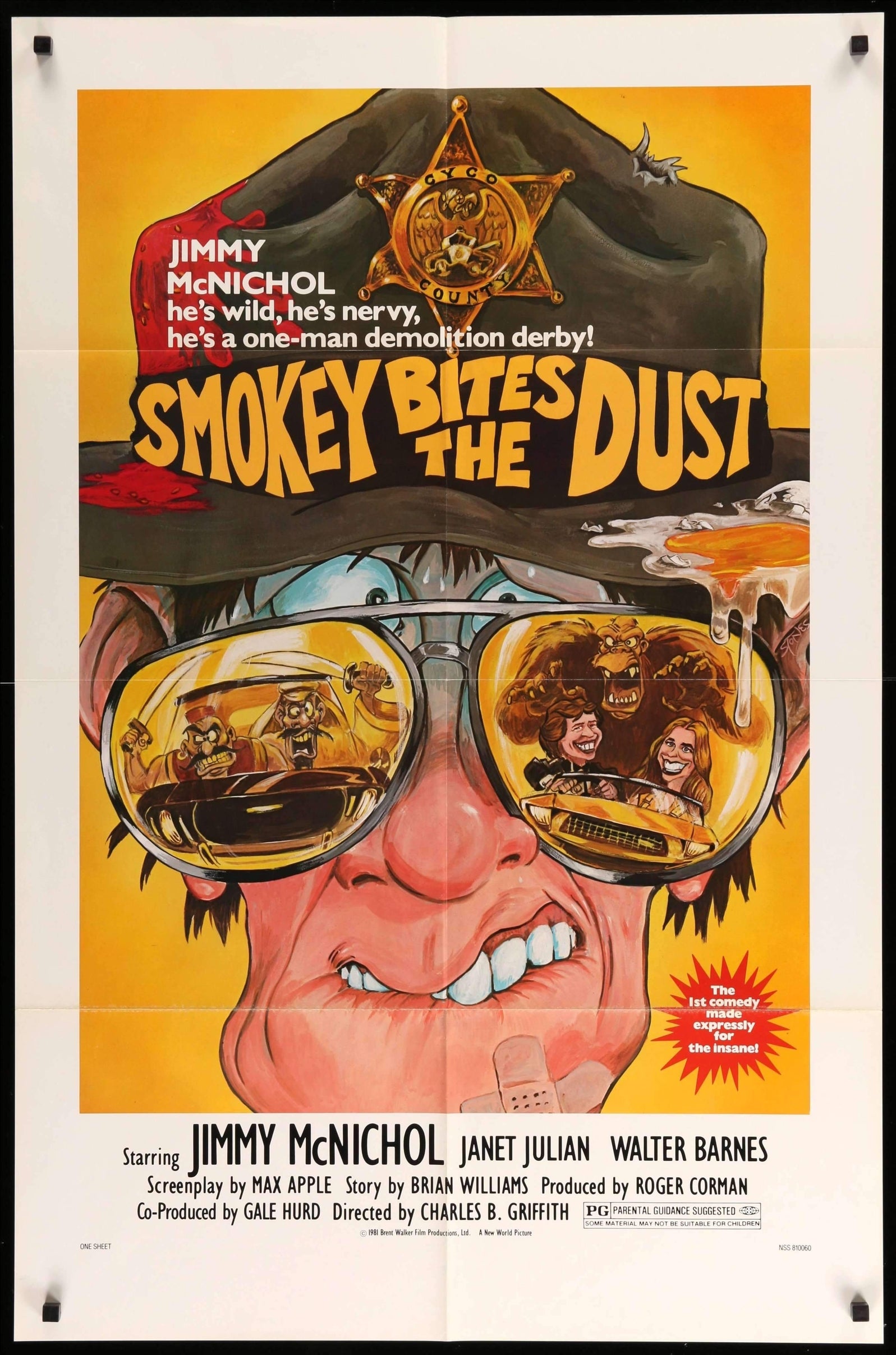 Smokey Bites the Dust (1981) original movie poster for sale at Originalfilmart