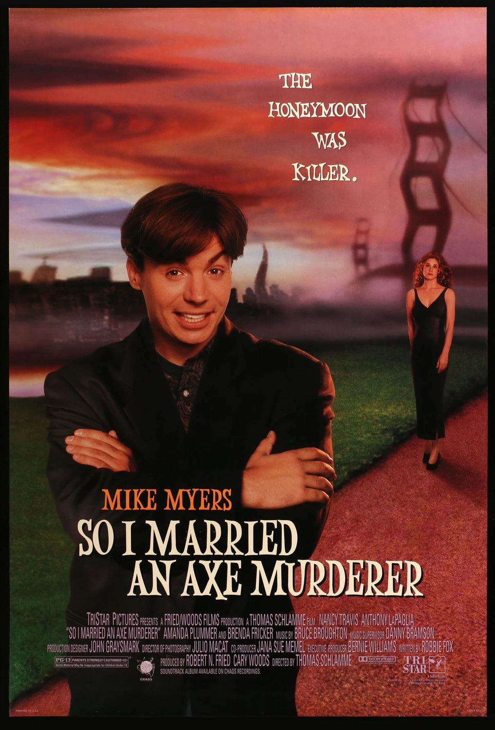 So I Married an Axe Murderer (1993) original movie poster for sale at Originalfilmart
