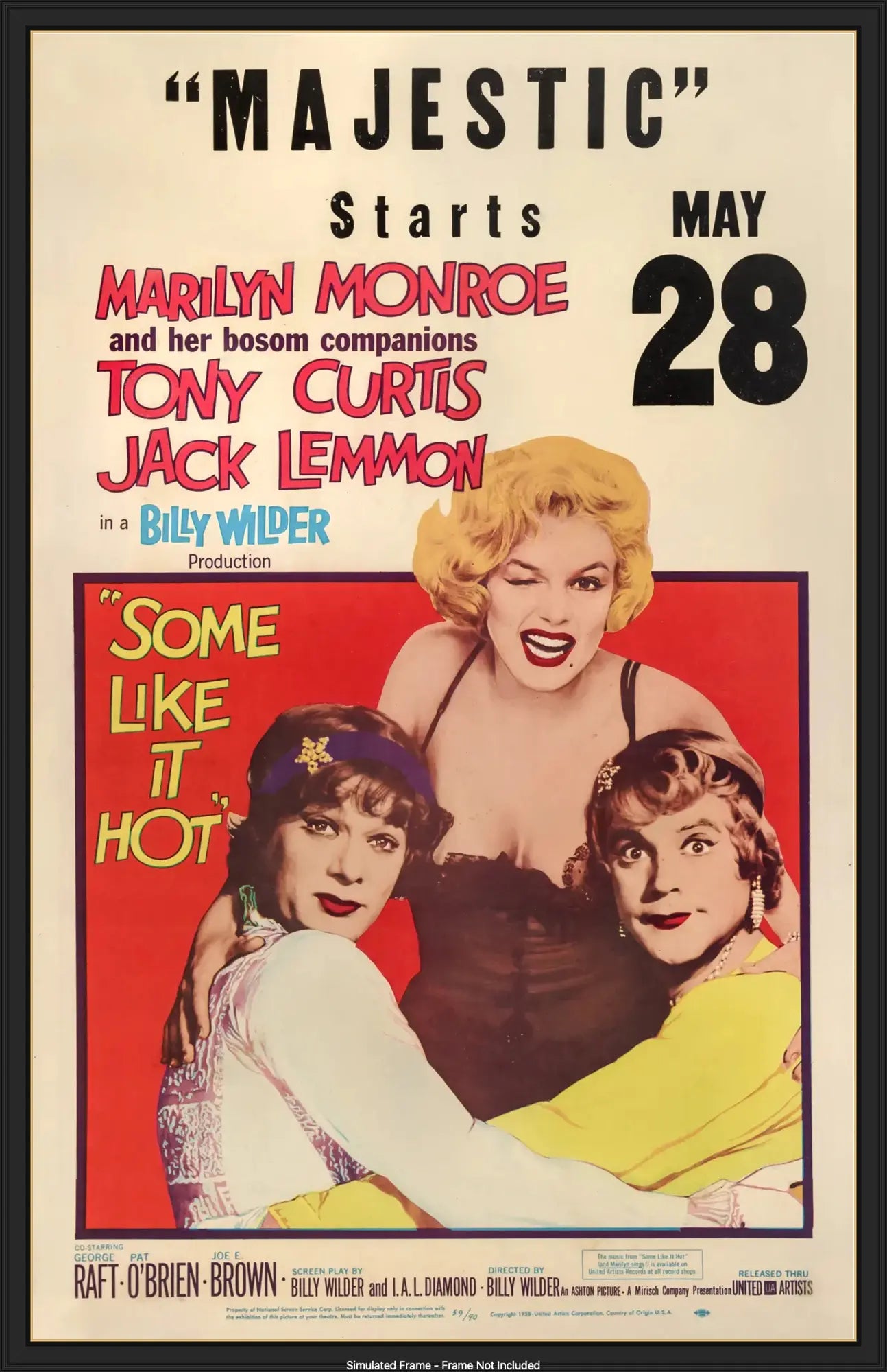 Some Like It Hot (1959) original movie poster for sale at Originalfilmart