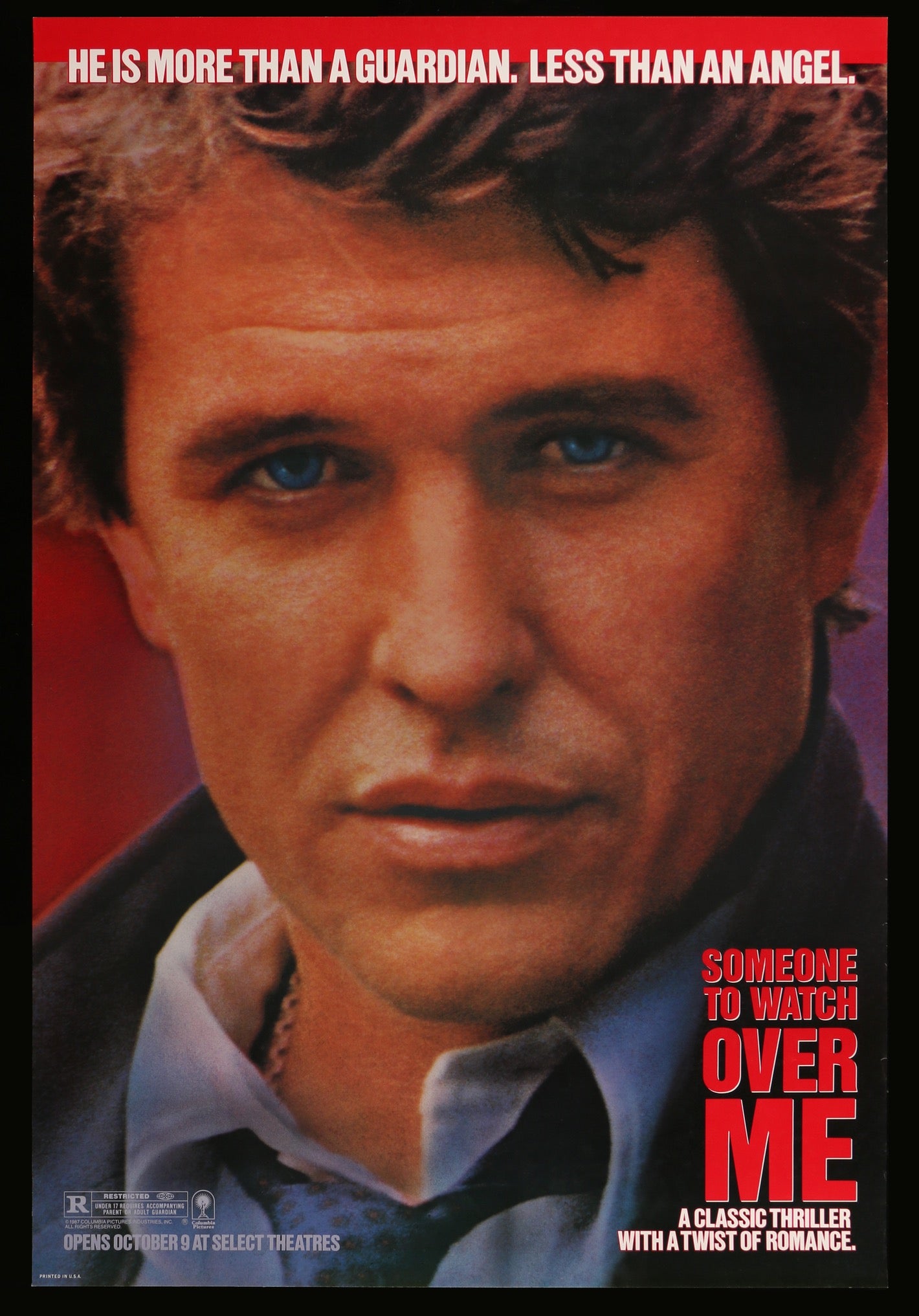 Someone to Watch Over Me (1987) original movie poster for sale at Originalfilmart
