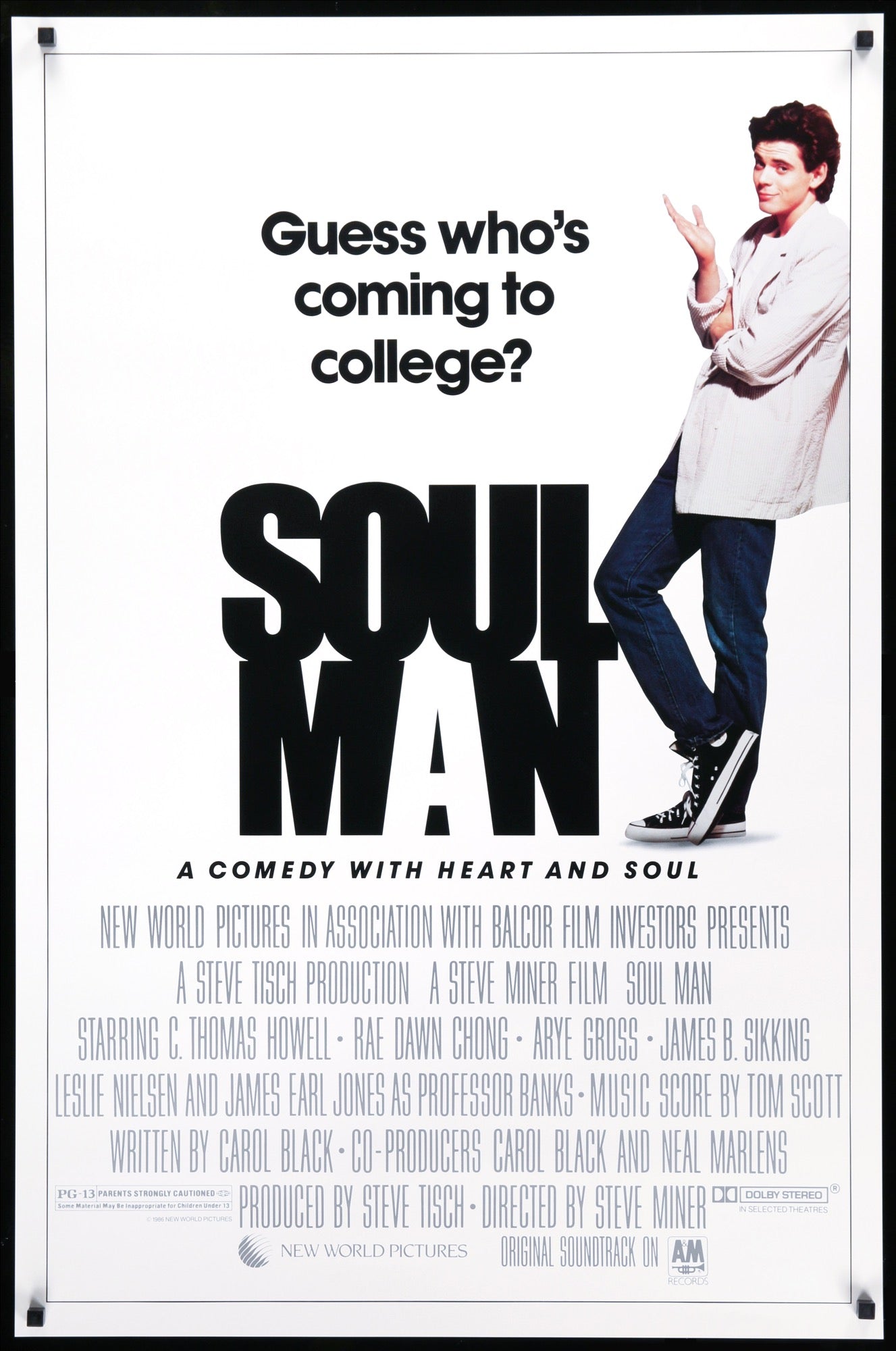 Soul Man (1986) original movie poster for sale at Originalfilmart