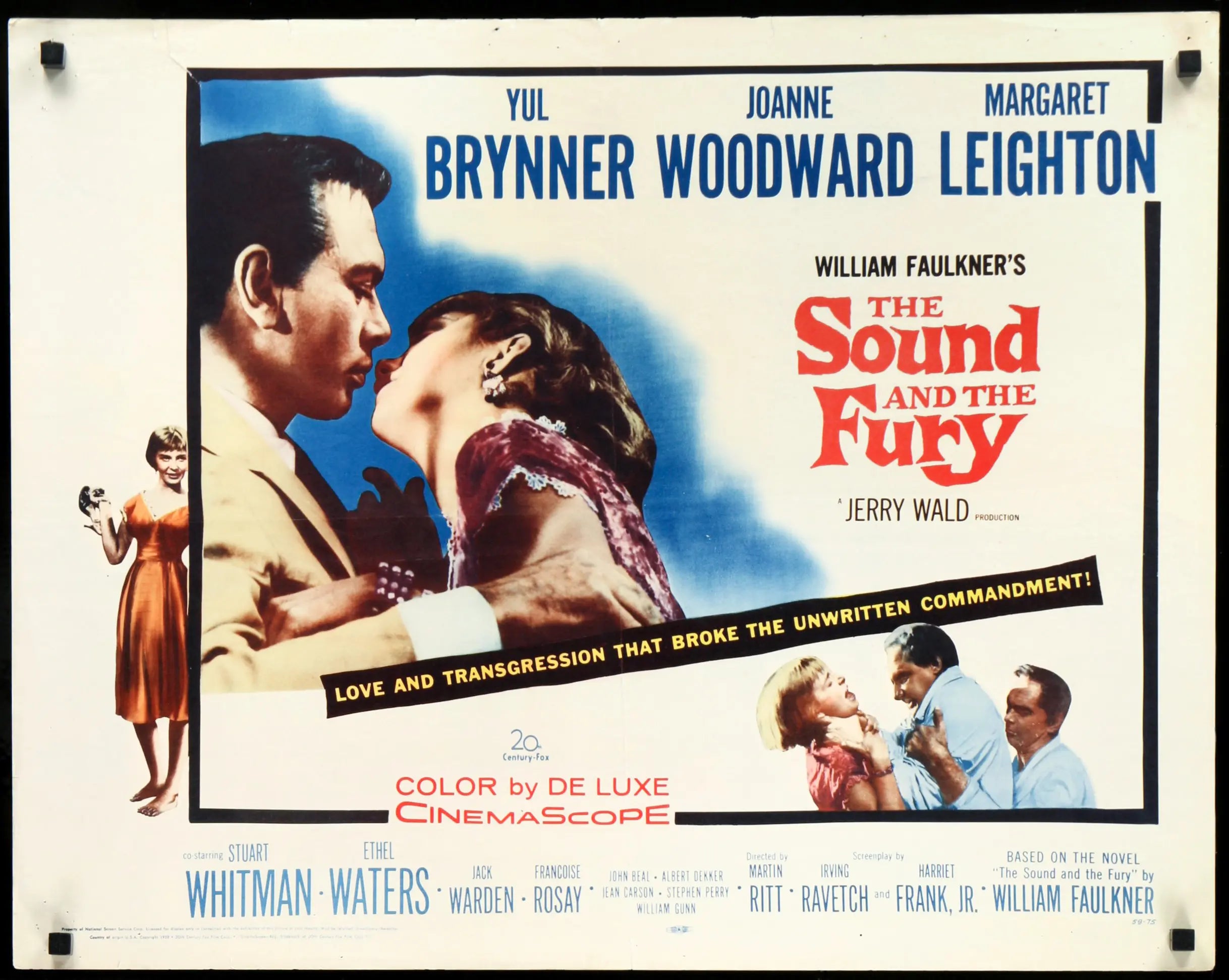 Sound and the Fury (1959) original movie poster for sale at Originalfilmart