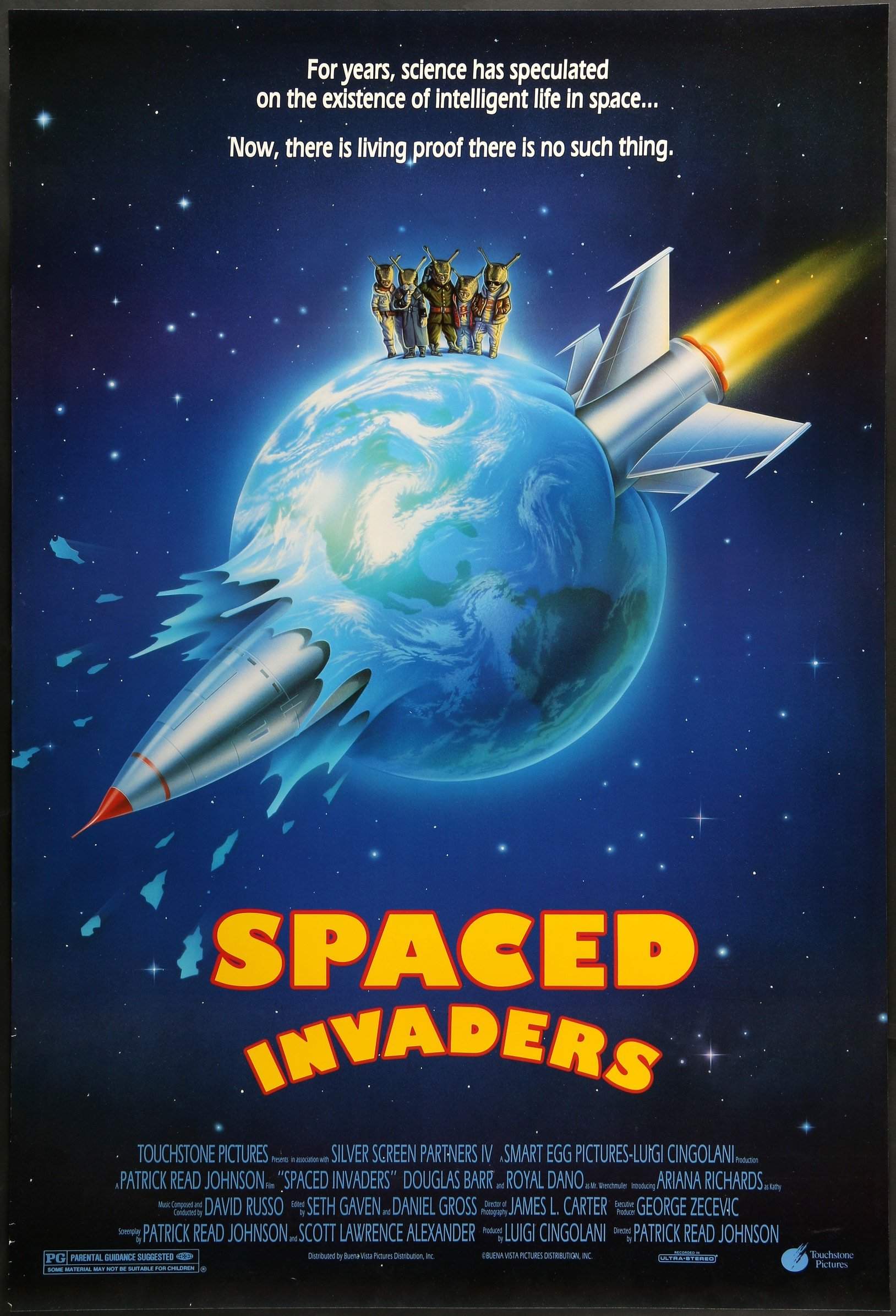 Spaced Invaders (1990) original movie poster for sale at Originalfilmart