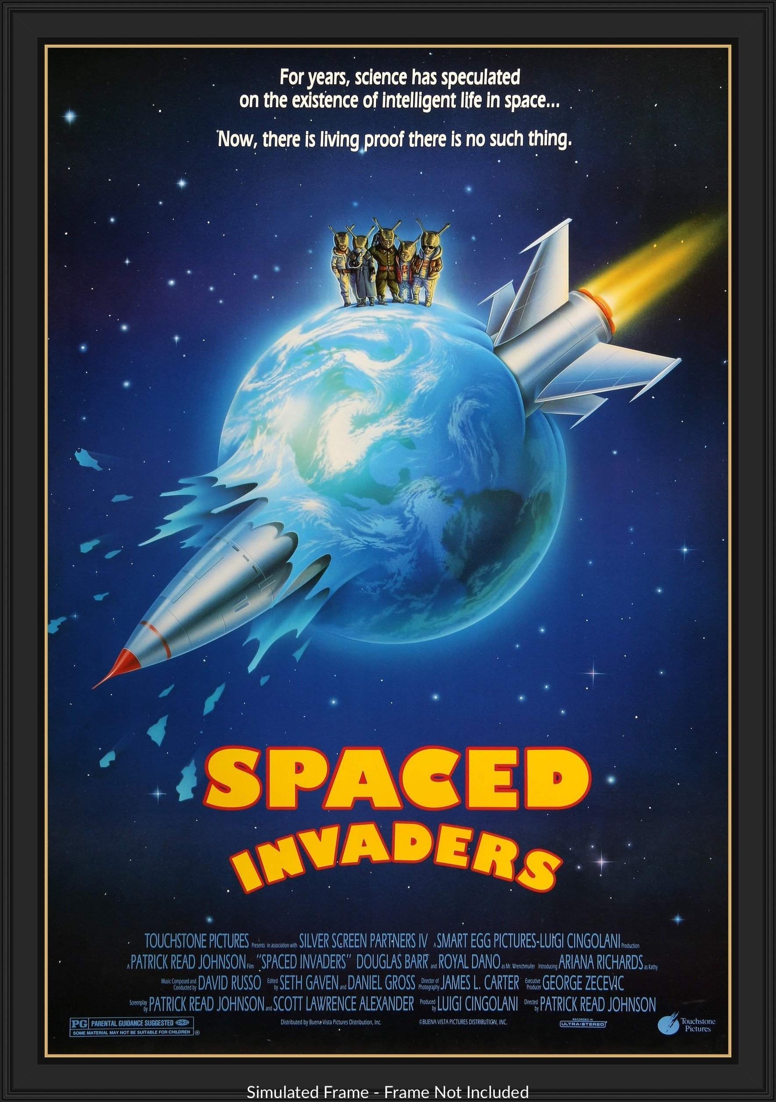 Spaced Invaders (1990) original movie poster for sale at Originalfilmart