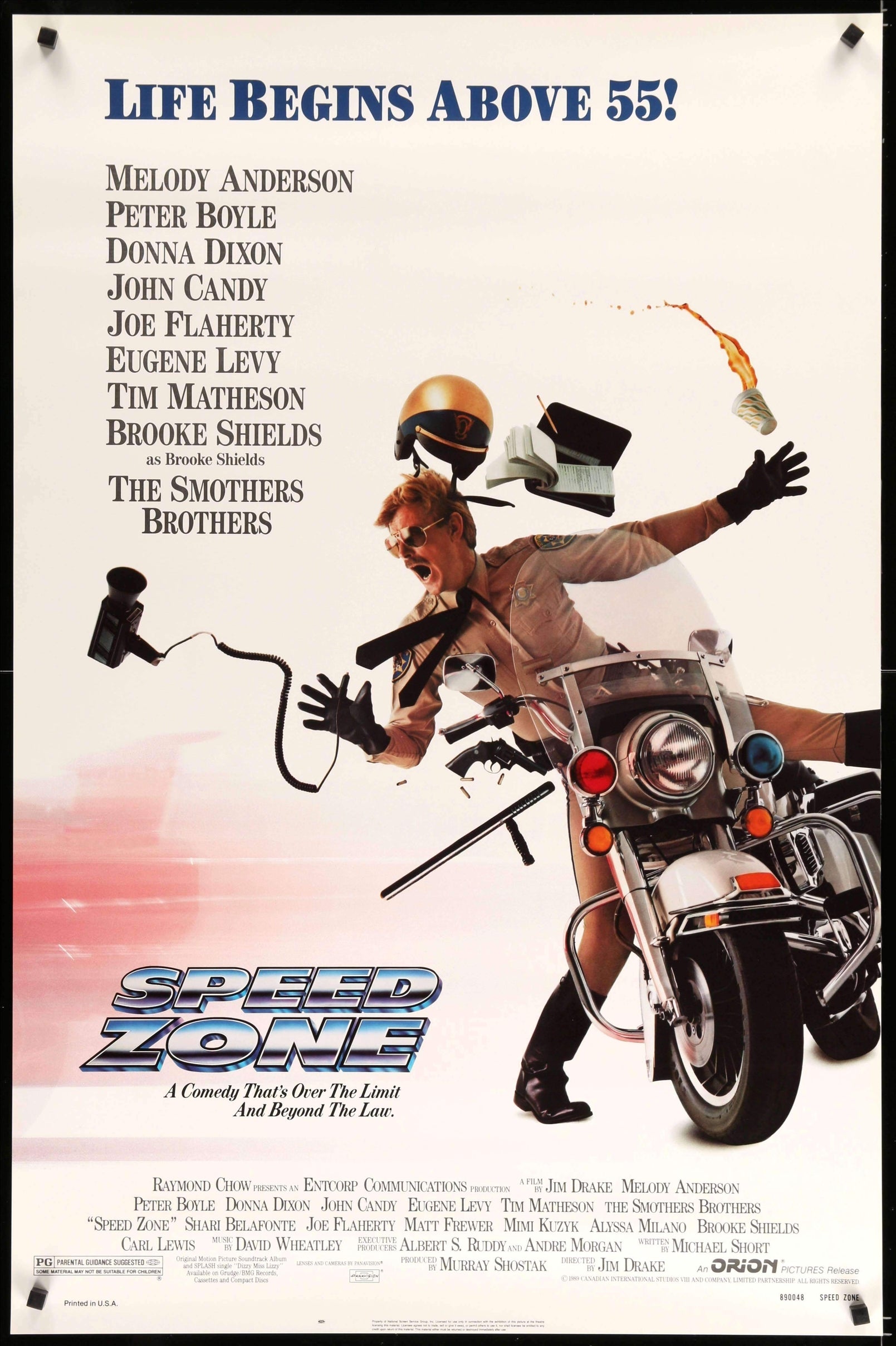 Speed Zone (1989) original movie poster for sale at Originalfilmart