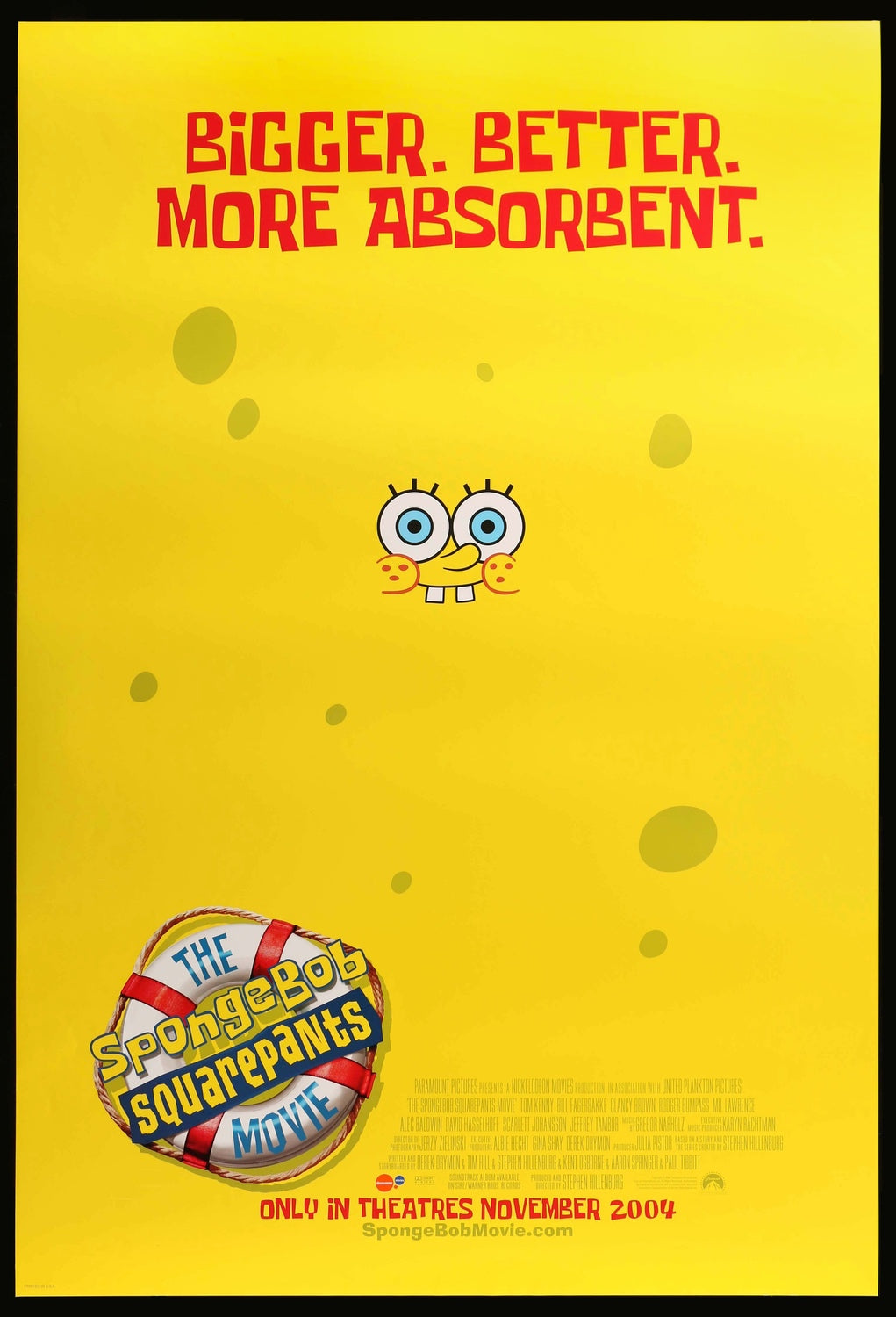 SpongeBob SquarePants Movie (2004) original movie poster for sale at Originalfilmart