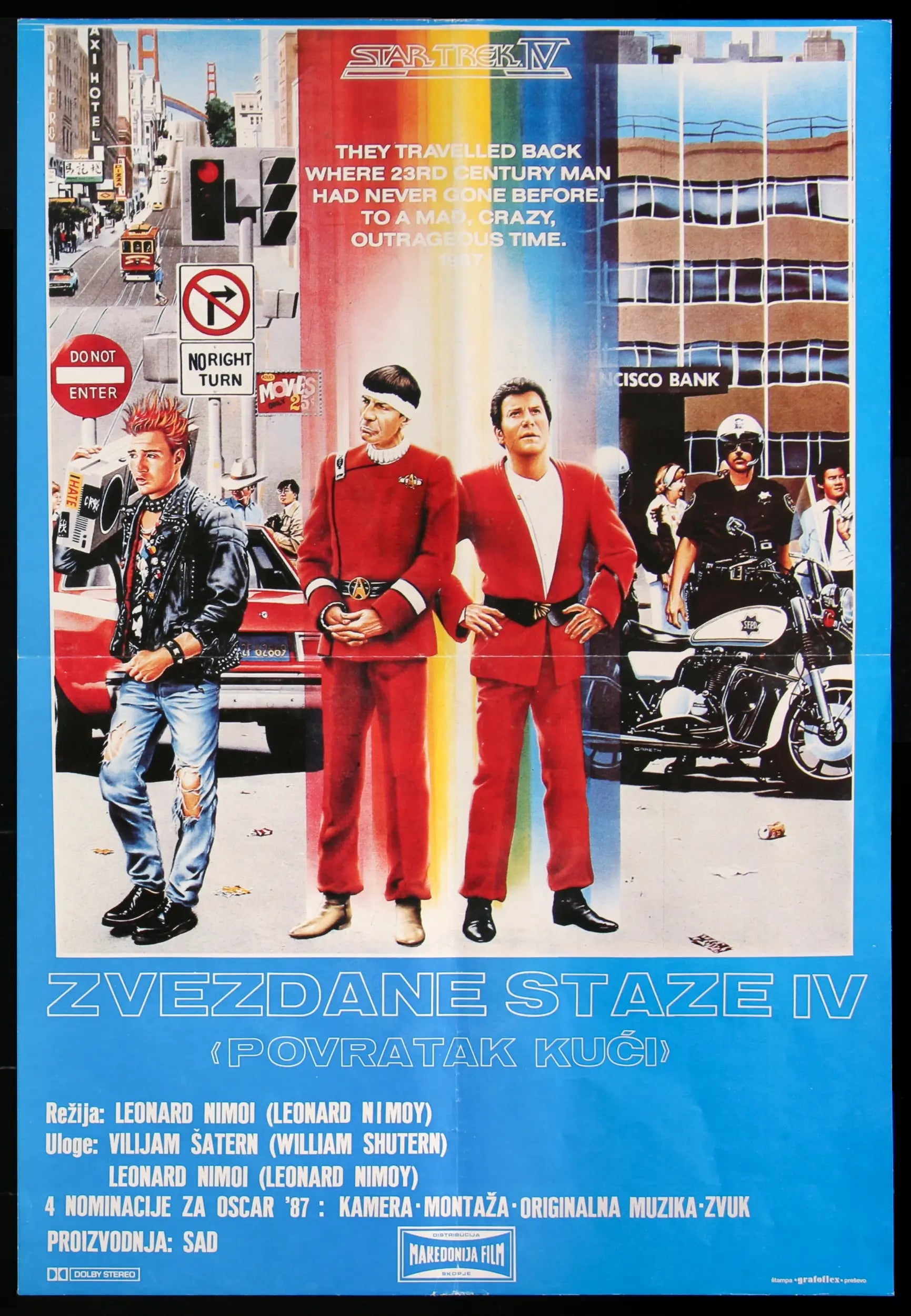 Star Trek IV: The Voyage Home (1986) original movie poster for sale at Originalfilmart